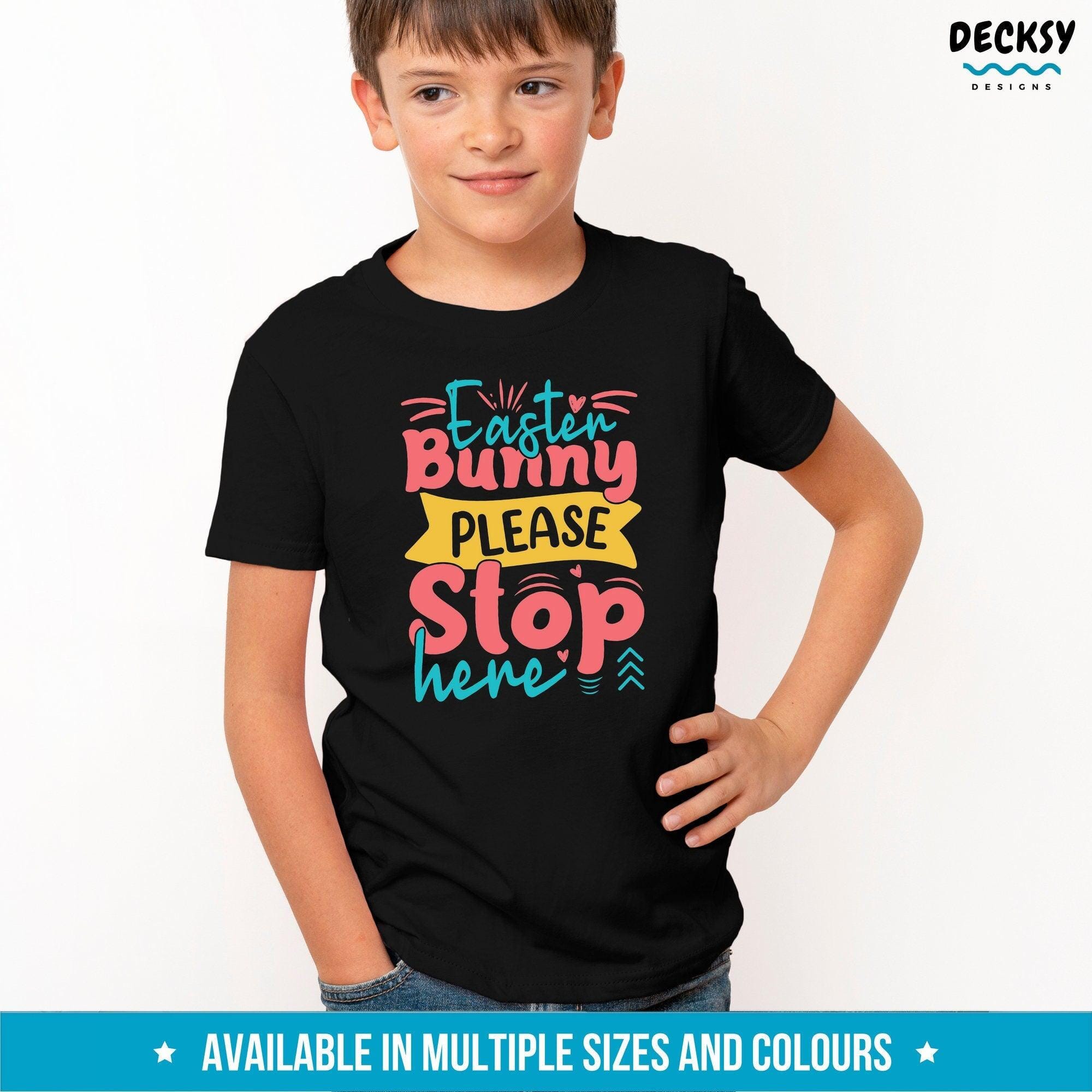 Cute Easter Bunny Shirts for Kids and Adults, Easter Day Gift-Clothing:Gender-Neutral Adult Clothing:Tops & Tees:T-shirts:Graphic Tees-DecksyDesigns