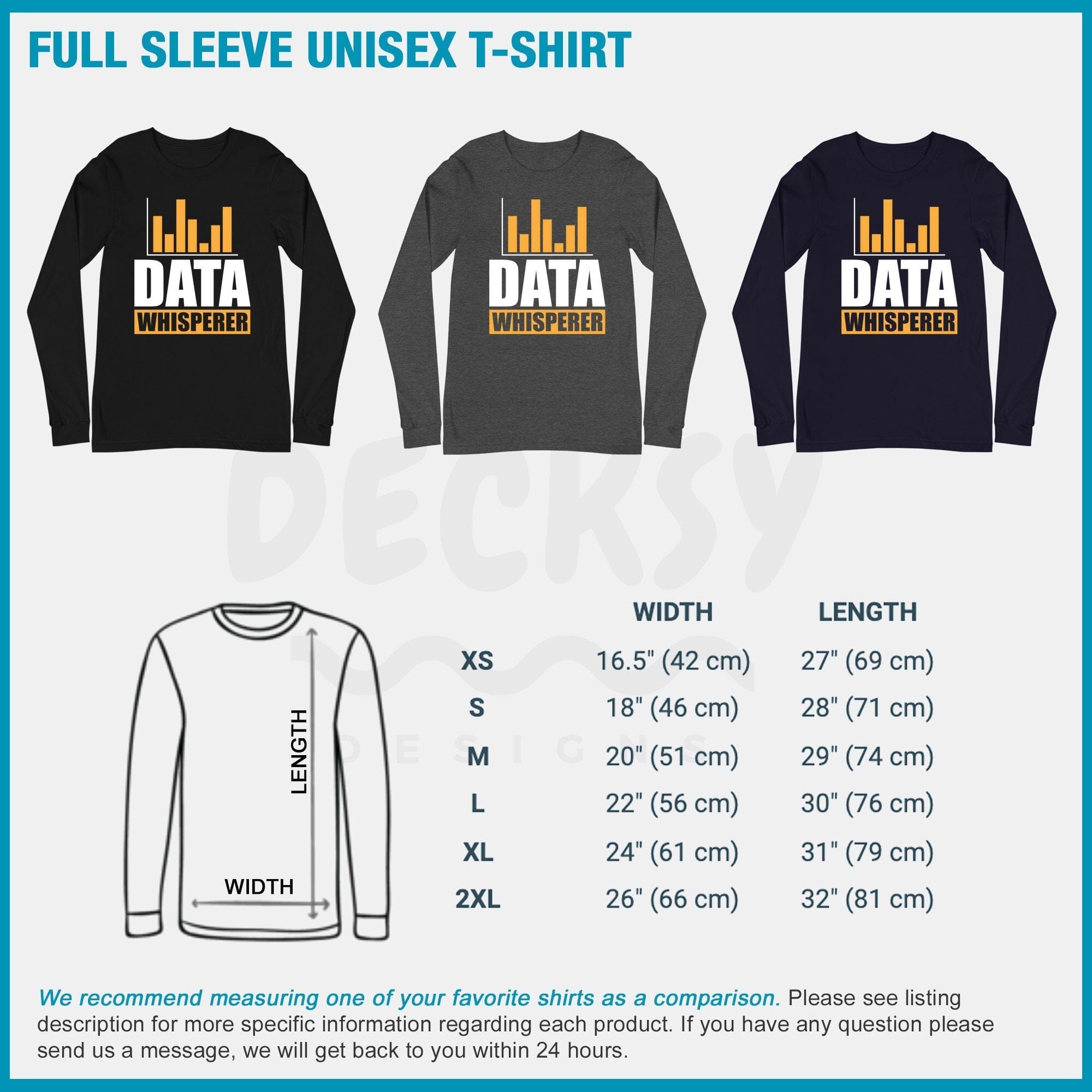 Data Whisperer Shirt, Data Scientist Gift-Clothing:Gender-Neutral Adult Clothing:Tops & Tees:T-shirts:Graphic Tees-DecksyDesigns