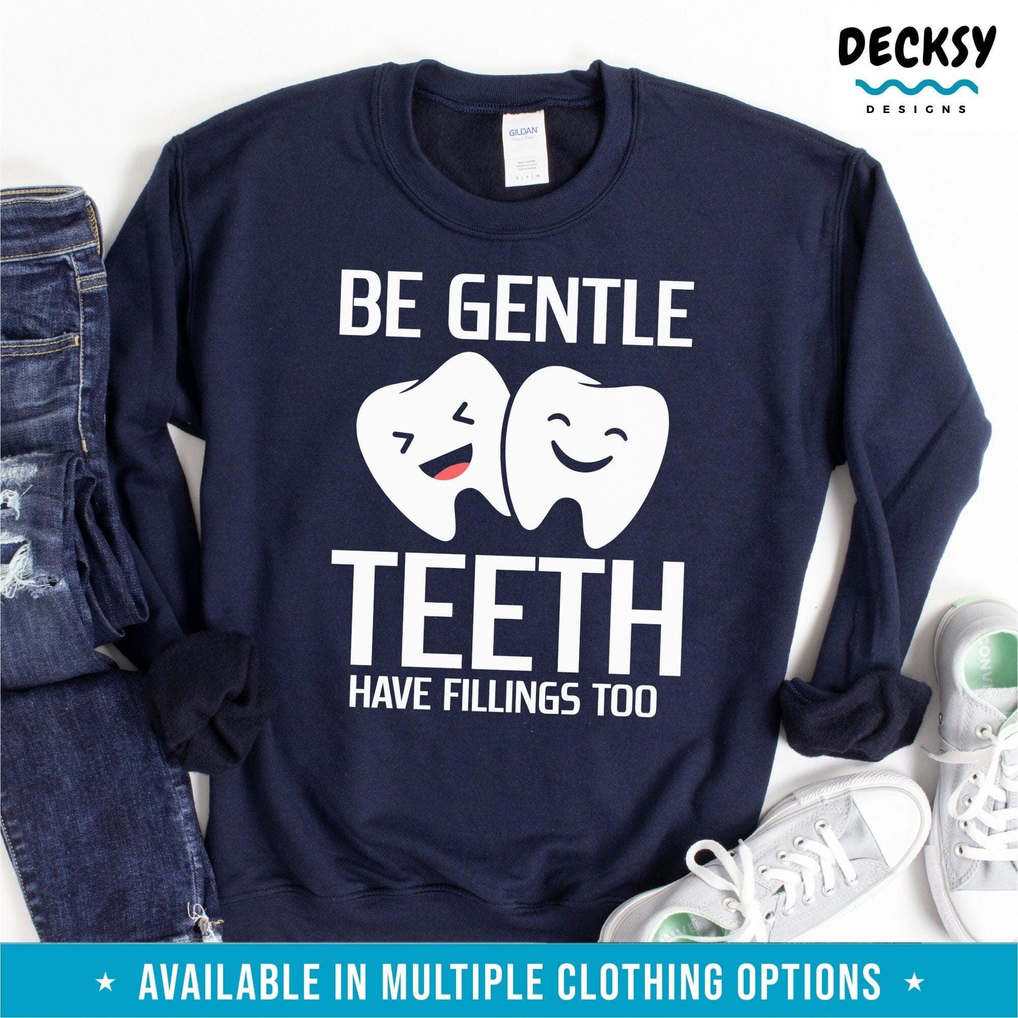 Dentist Shirt, Gift For Dental Assistant-Clothing:Gender-Neutral Adult Clothing:Tops & Tees:T-shirts:Graphic Tees-DecksyDesigns