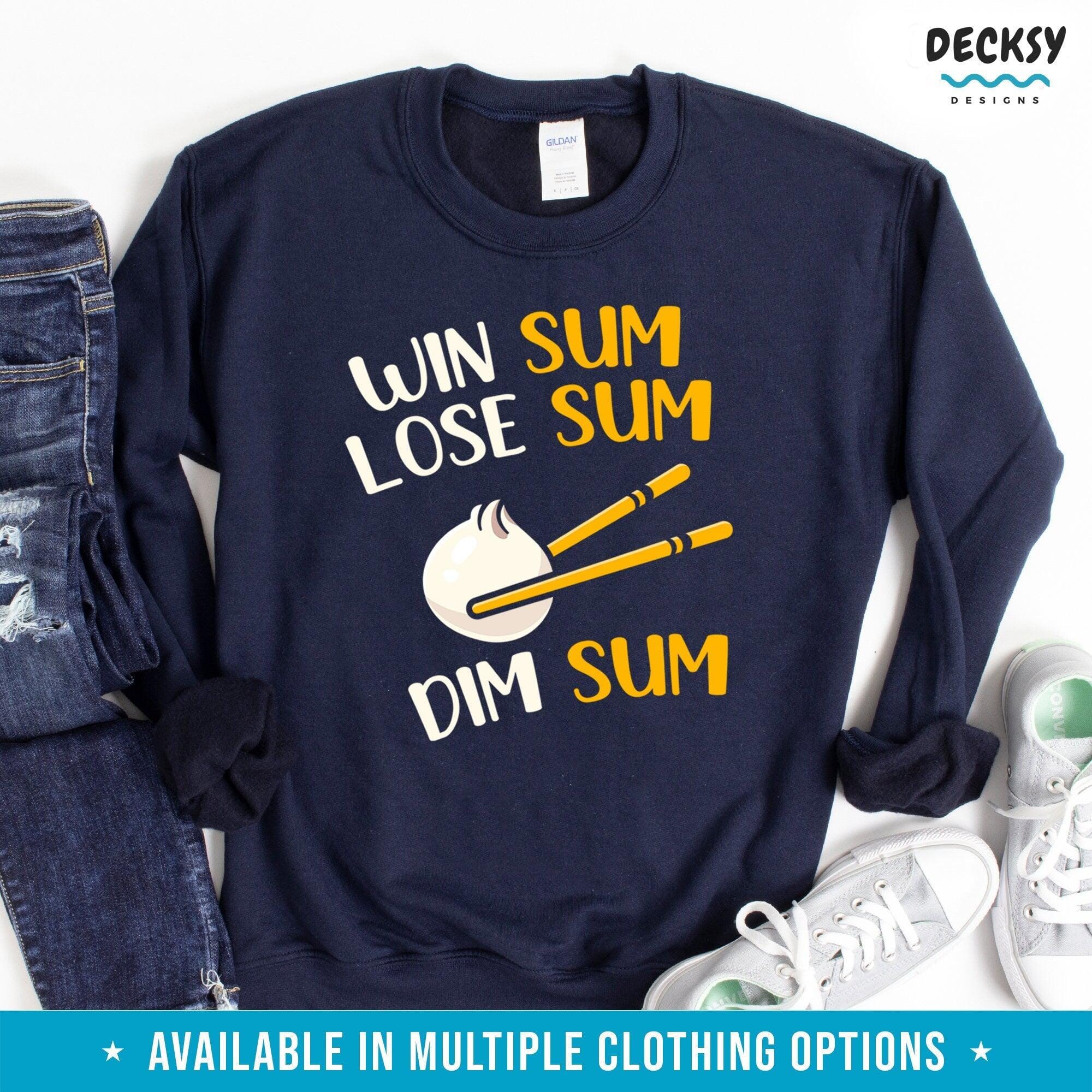 Dim Sum Lover Shirt, Cute Asian Food Gift-Clothing:Gender-Neutral Adult Clothing:Tops & Tees:T-shirts:Graphic Tees-DecksyDesigns