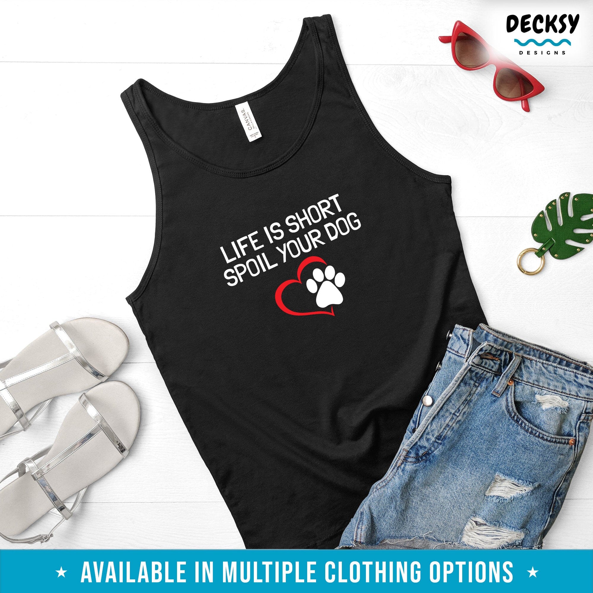 Dog Lover Shirt, Pet Parents Gift-Clothing:Gender-Neutral Adult Clothing:Tops & Tees:T-shirts:Graphic Tees-DecksyDesigns