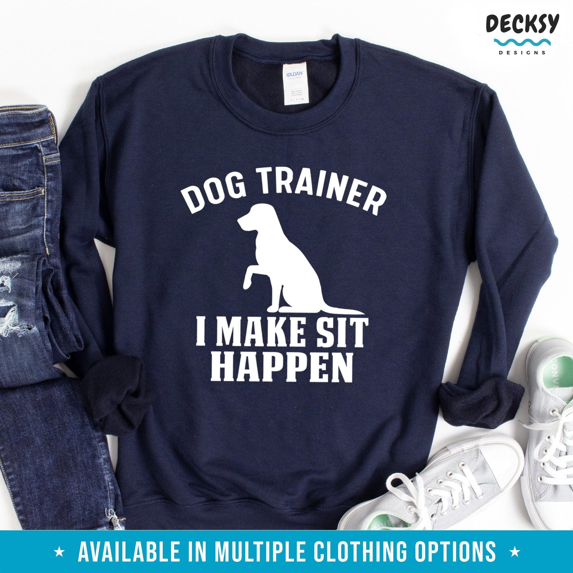 Dog Trainer Shirt, Dog Coaching Gift-Clothing:Gender-Neutral Adult Clothing:Tops & Tees:T-shirts:Graphic Tees-DecksyDesigns