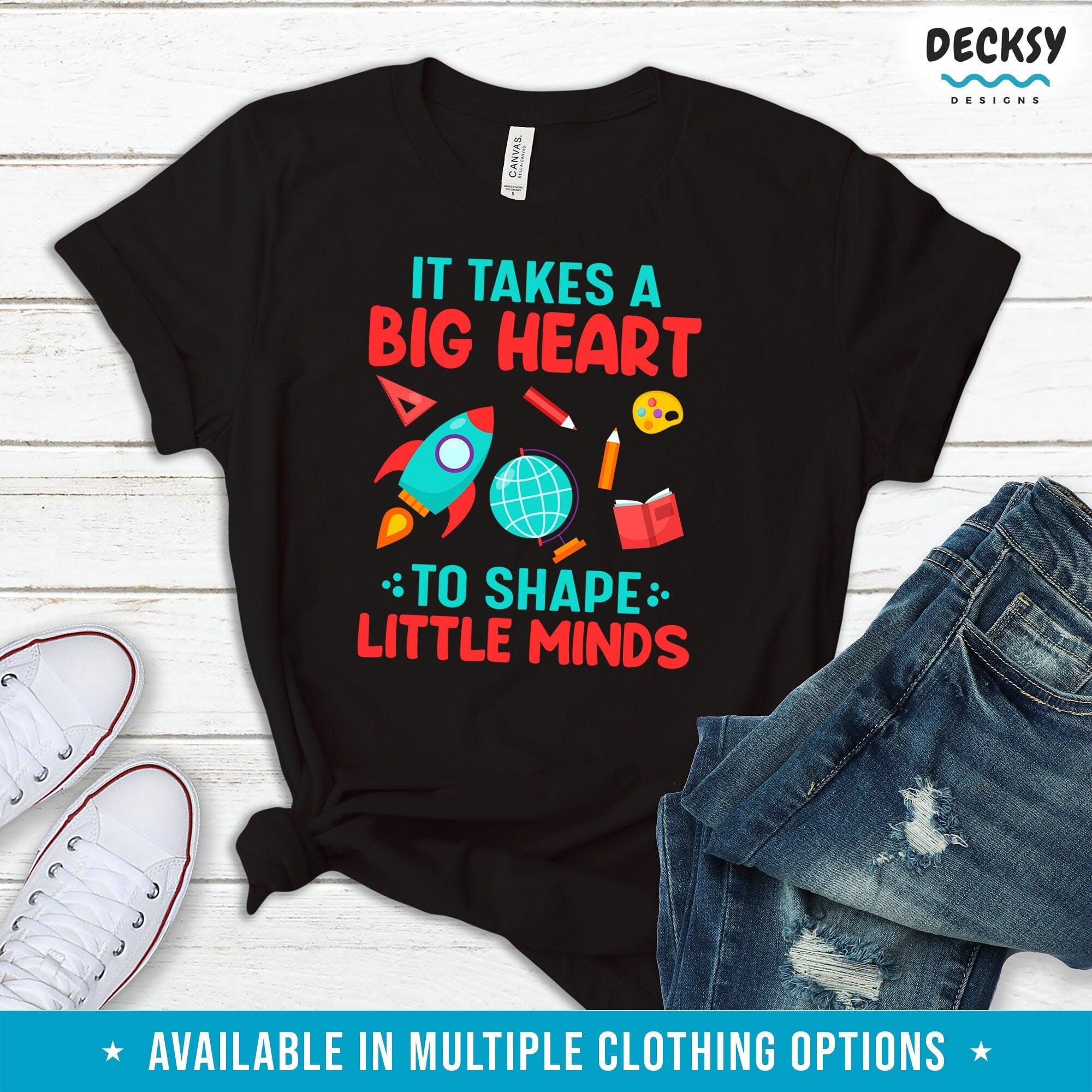 Early Childhood Educator Shirt, Daycare Teacher Gift, Nursery Teacher-Clothing:Gender-Neutral Adult Clothing:Tops & Tees:T-shirts:Graphic Tees-DecksyDesigns