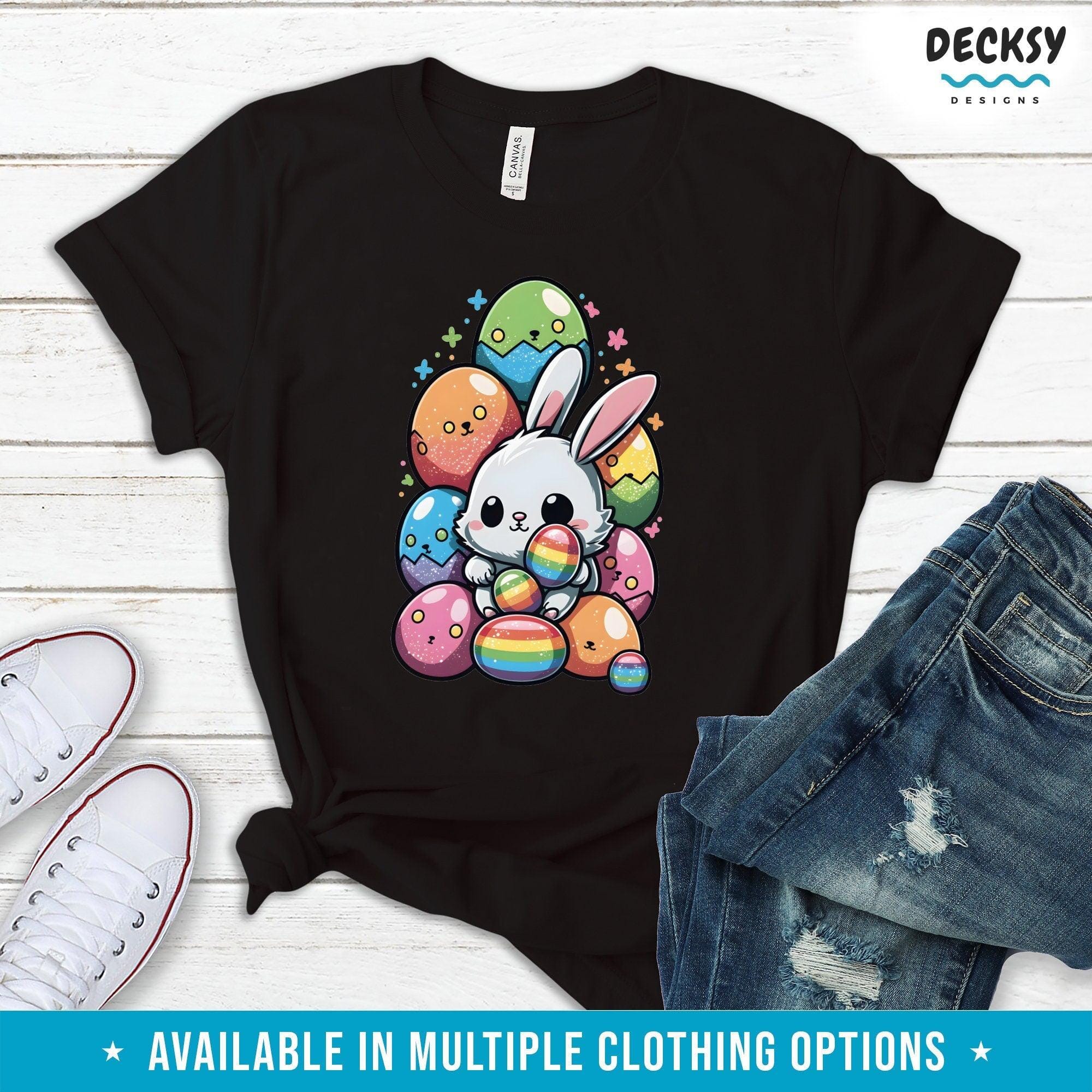 Easter Shirt Kids, Happy Easter Day Gift-Clothing:Gender-Neutral Adult Clothing:Tops & Tees:T-shirts:Graphic Tees-DecksyDesigns