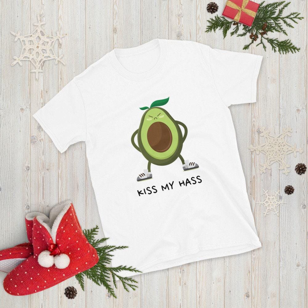 Funny Avocado Shirt, Vegan Friend Gift-Clothing:Gender-Neutral Adult Clothing:Tops & Tees:T-shirts:Graphic Tees-DecksyDesigns