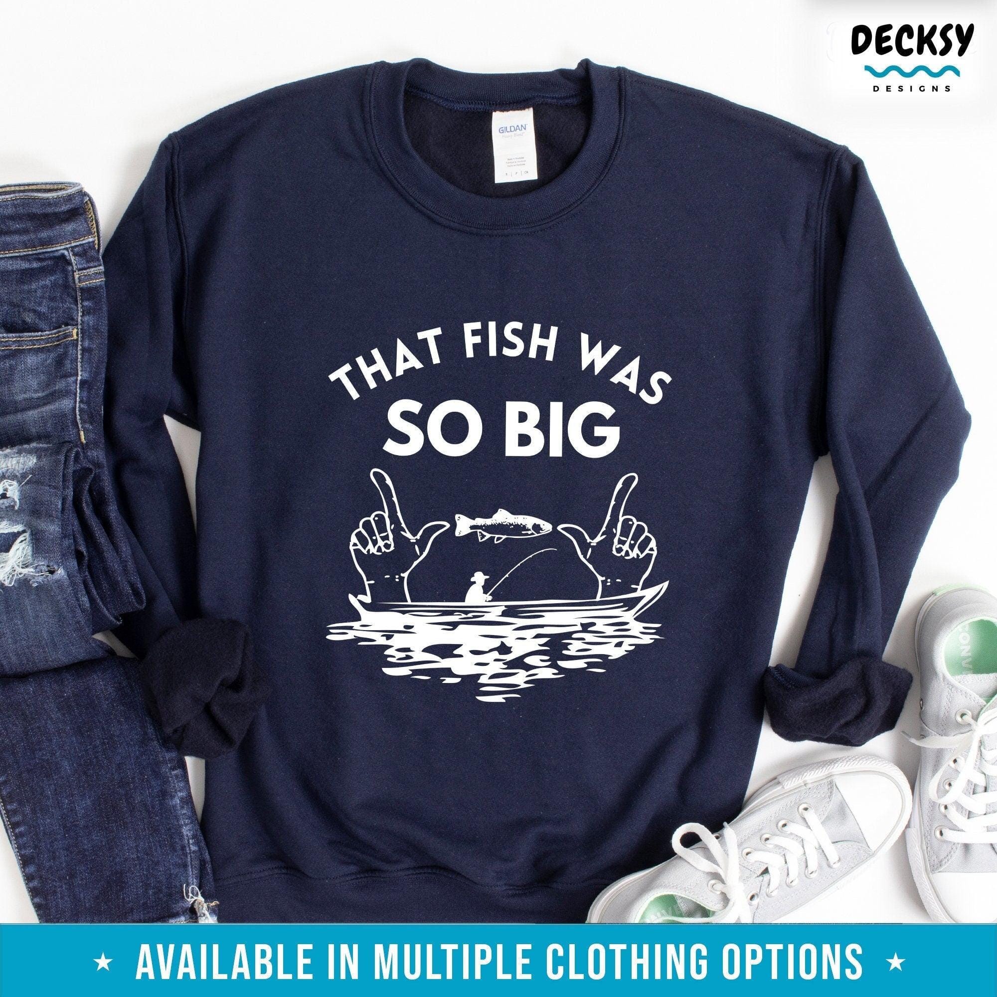 Funny Fishing Shirt, Fisherman Gift-Clothing:Gender-Neutral Adult Clothing:Tops & Tees:T-shirts:Graphic Tees-DecksyDesigns