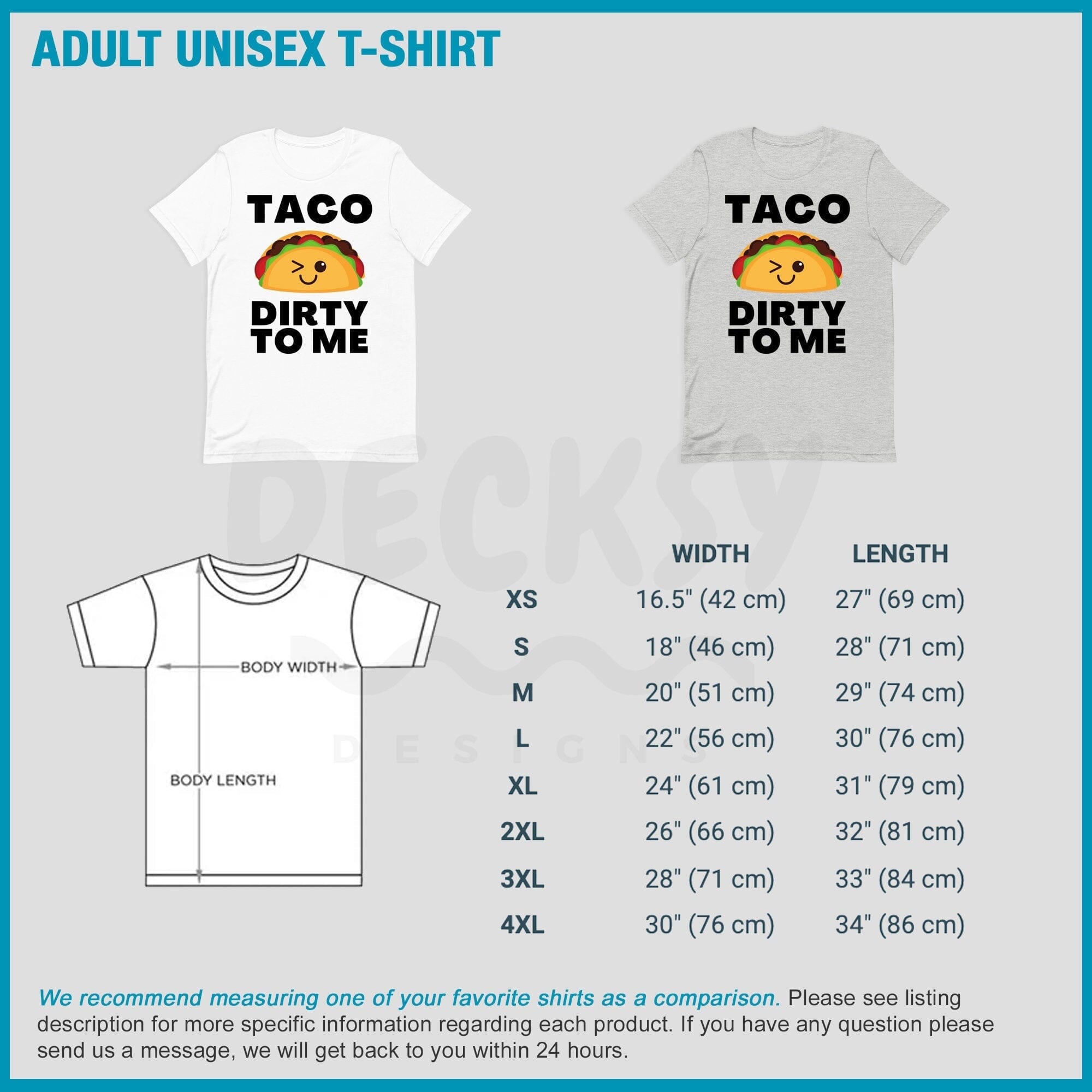 Funny Taco Shirt, Gift for Best Friend-Clothing:Gender-Neutral Adult Clothing:Tops & Tees:T-shirts:Graphic Tees-DecksyDesigns