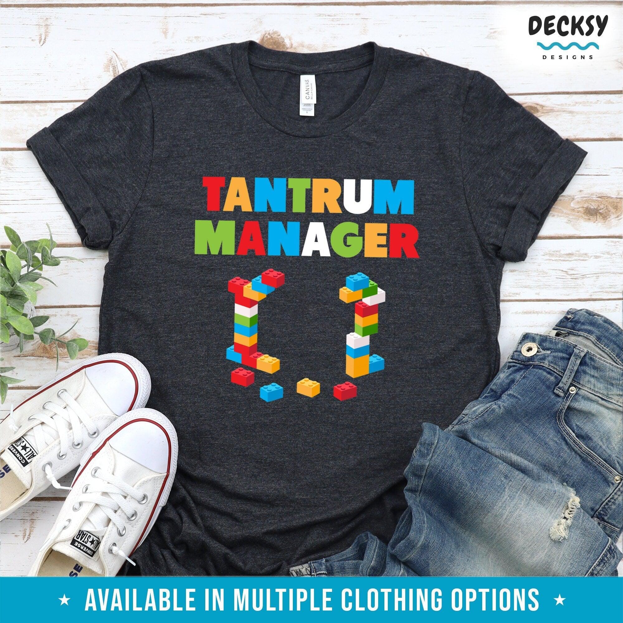 Funny Teaching Shirt, Daycare Teacher Gift-Clothing:Gender-Neutral Adult Clothing:Tops & Tees:T-shirts:Graphic Tees-DecksyDesigns