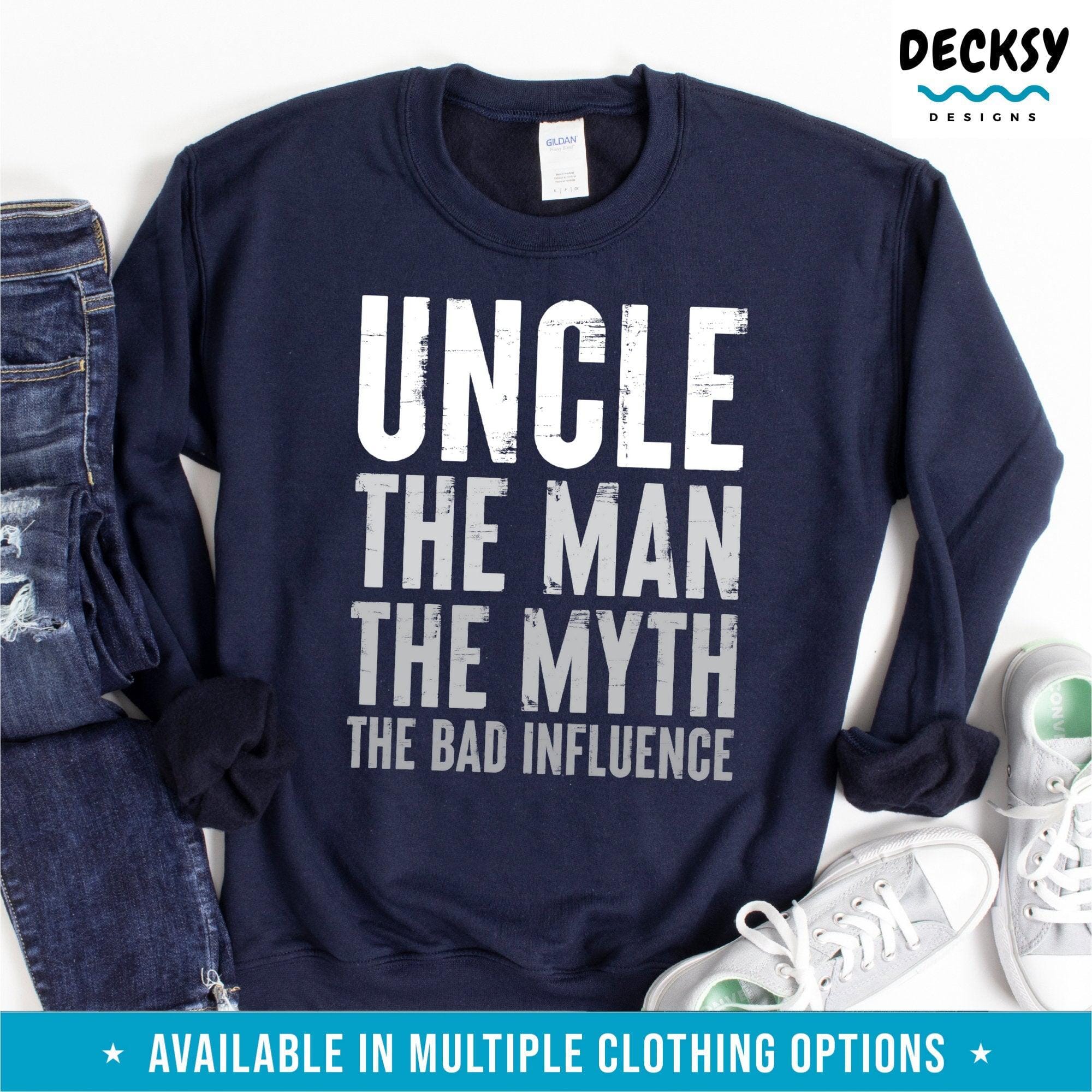 Funny Uncle T-shirt, New Uncle Gift-Clothing:Gender-Neutral Adult Clothing:Tops & Tees:T-shirts:Graphic Tees-DecksyDesigns