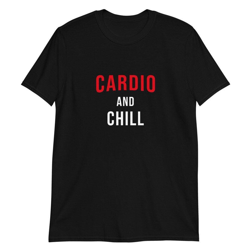 Funny Workout Shirt, Cardio Exercise Gift-Clothing:Gender-Neutral Adult Clothing:Tops & Tees:T-shirts:Graphic Tees-DecksyDesigns