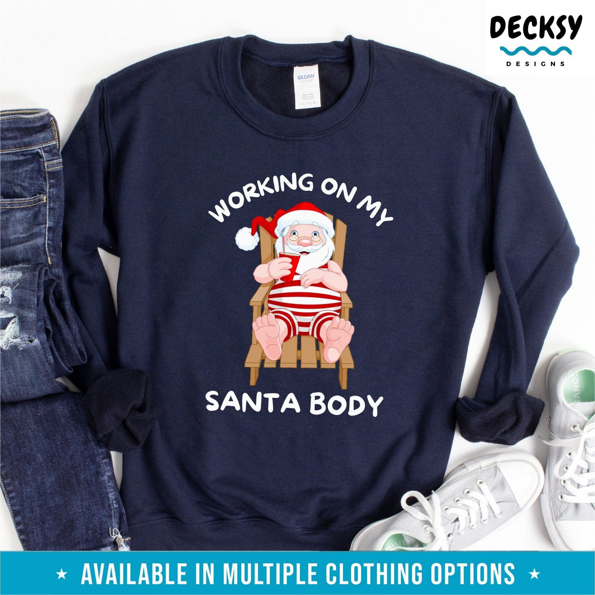 Funny Xmas Tshirt, Christmas Gift-Clothing:Gender-Neutral Adult Clothing:Tops & Tees:T-shirts:Graphic Tees-DecksyDesigns