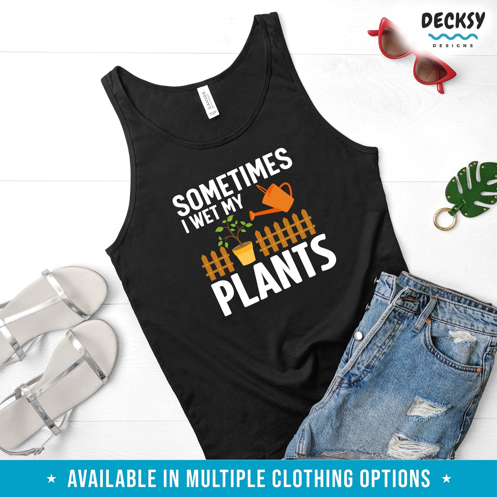 Gardening Shirt, Plant Lover Gift-Clothing:Gender-Neutral Adult Clothing:Tops & Tees:T-shirts:Graphic Tees-DecksyDesigns