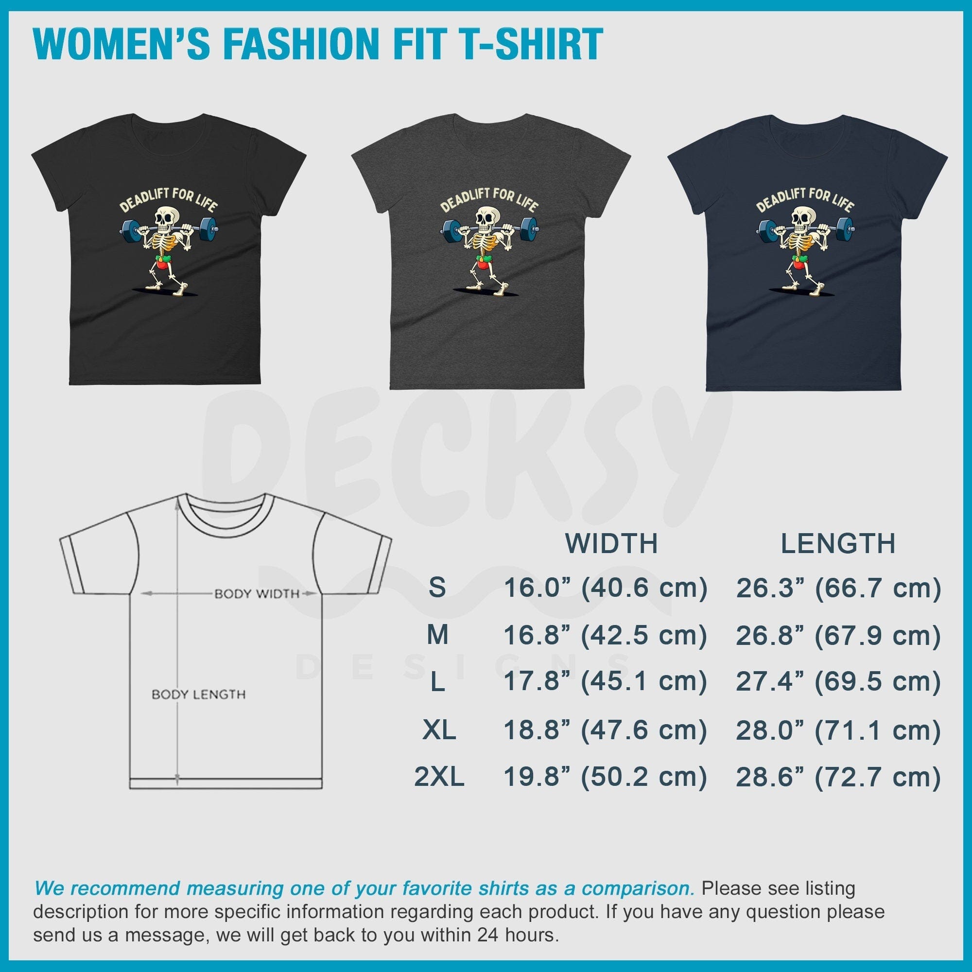 Gym Shirt, Deadlift For Life Skeleton Workout Gift-Clothing:Gender-Neutral Adult Clothing:Tops & Tees:T-shirts:Graphic Tees-DecksyDesigns