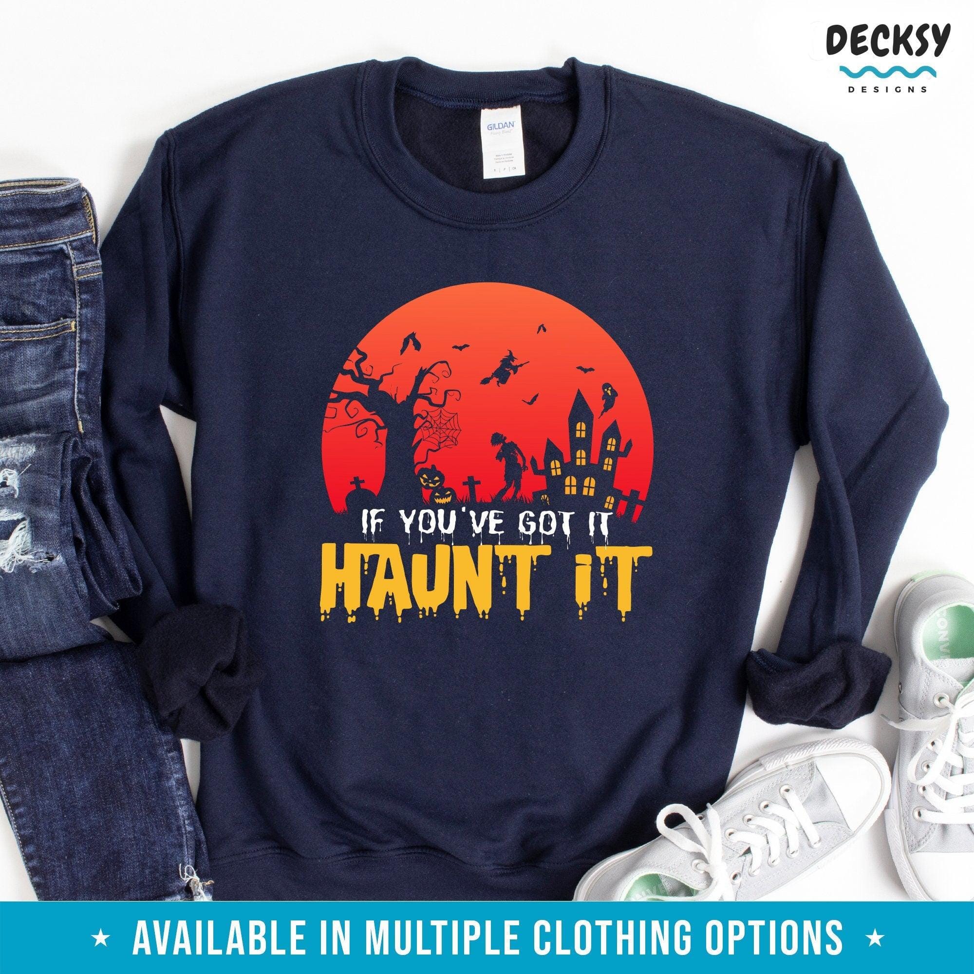 Halloween T shirt, Spooky Season Gift-Clothing:Gender-Neutral Adult Clothing:Tops & Tees:T-shirts:Graphic Tees-DecksyDesigns