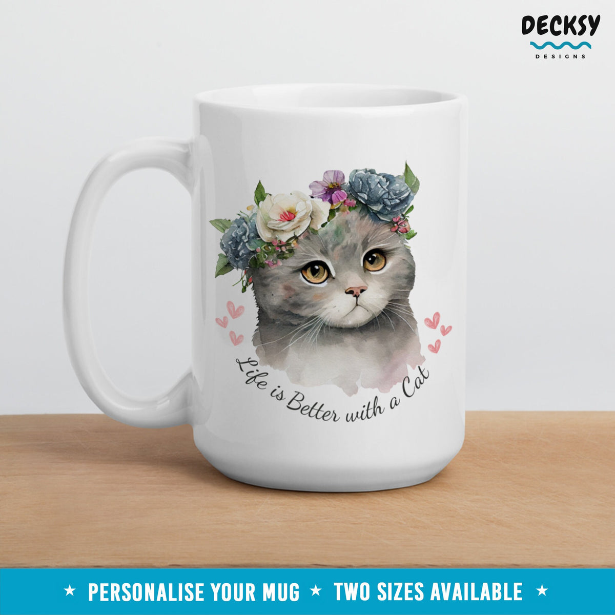 Custom Cat Mug, Cat Owner Gift, Gift For Cat Mom, Gift For Neighbour, Cute Cat Coffee Mug, Cat Parents Gift, Gift For Cat Dad, Novelty Mugs Mugs by DecksyDesigns