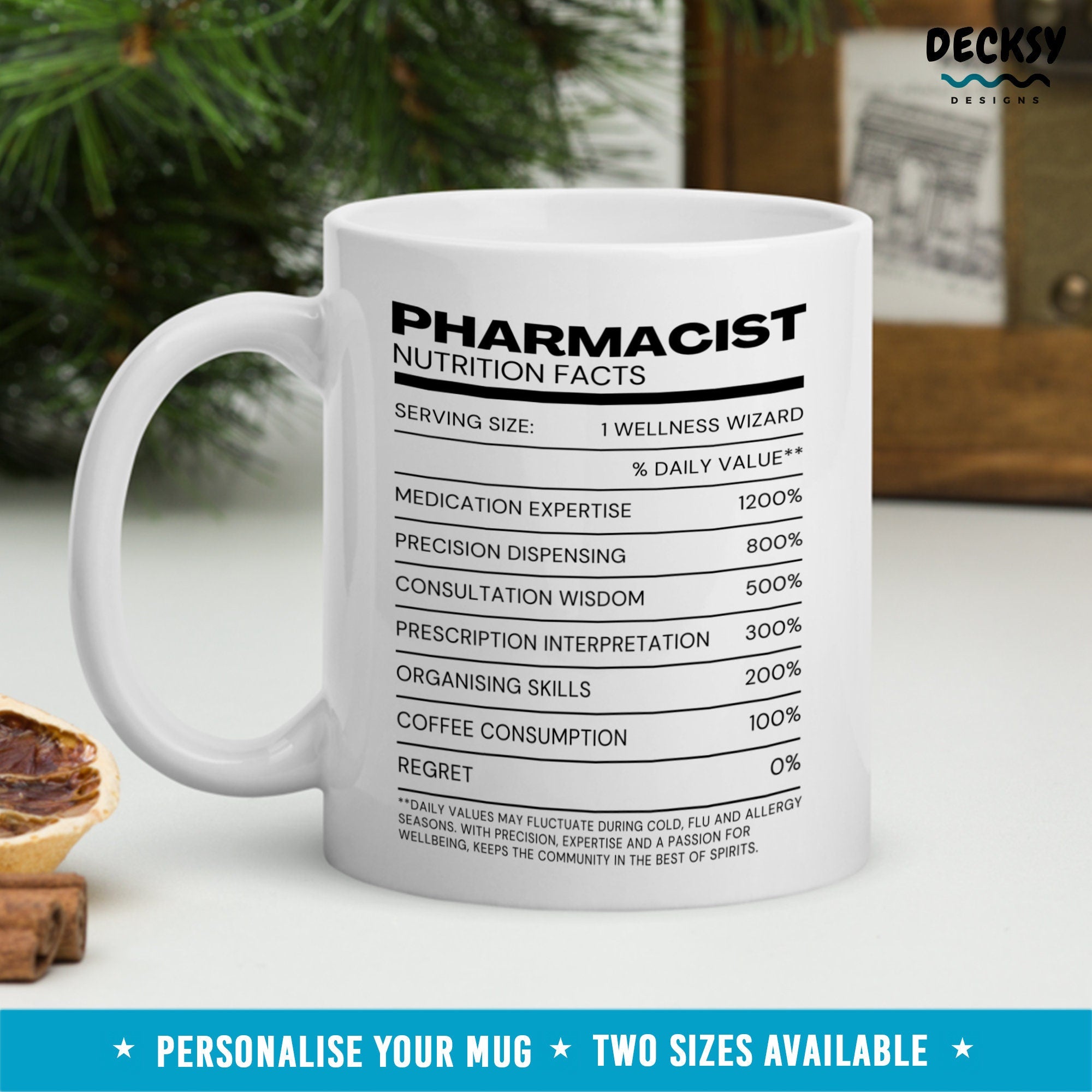 Pharmacist Gift Mug, Custom Pharmacist Mug, Pharmacy Student Mug, Personalised Gift For New Pharmacist, Funny Pharmacist Mug, Pharm Tech Mug Mugs by DecksyDesigns