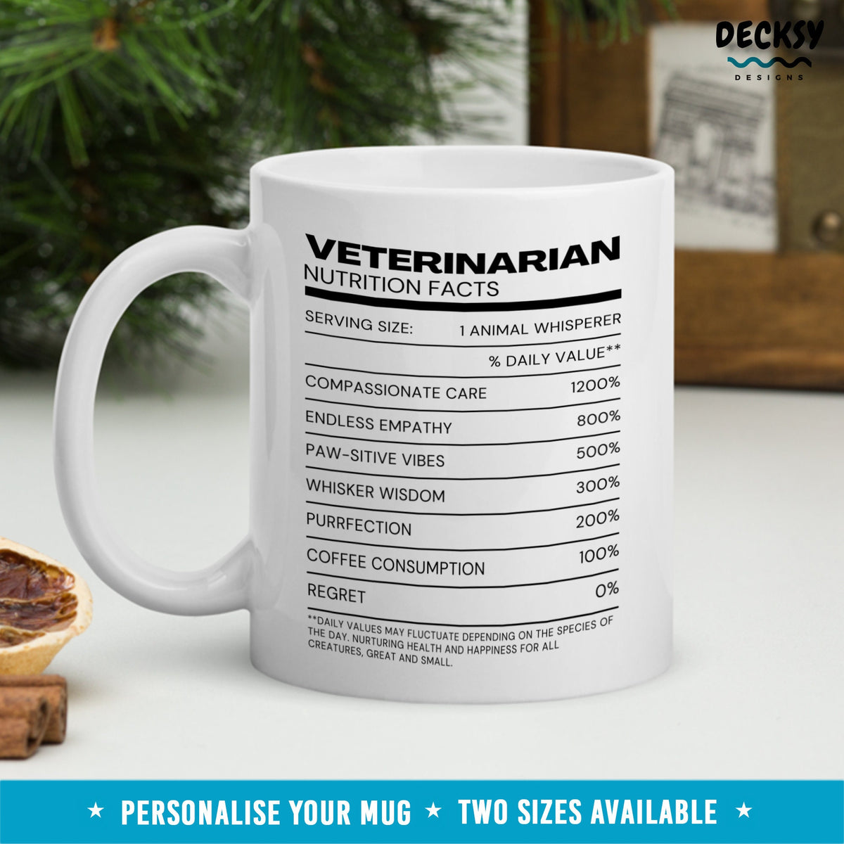 Veterinarian Mug, Funny Vet Gift, Personalised Vet Mug, Veterinary Doctor Gift, Custom Vet Tech Student Gifts, Vet Nurse Appreciation Mug Mugs by DecksyDesigns