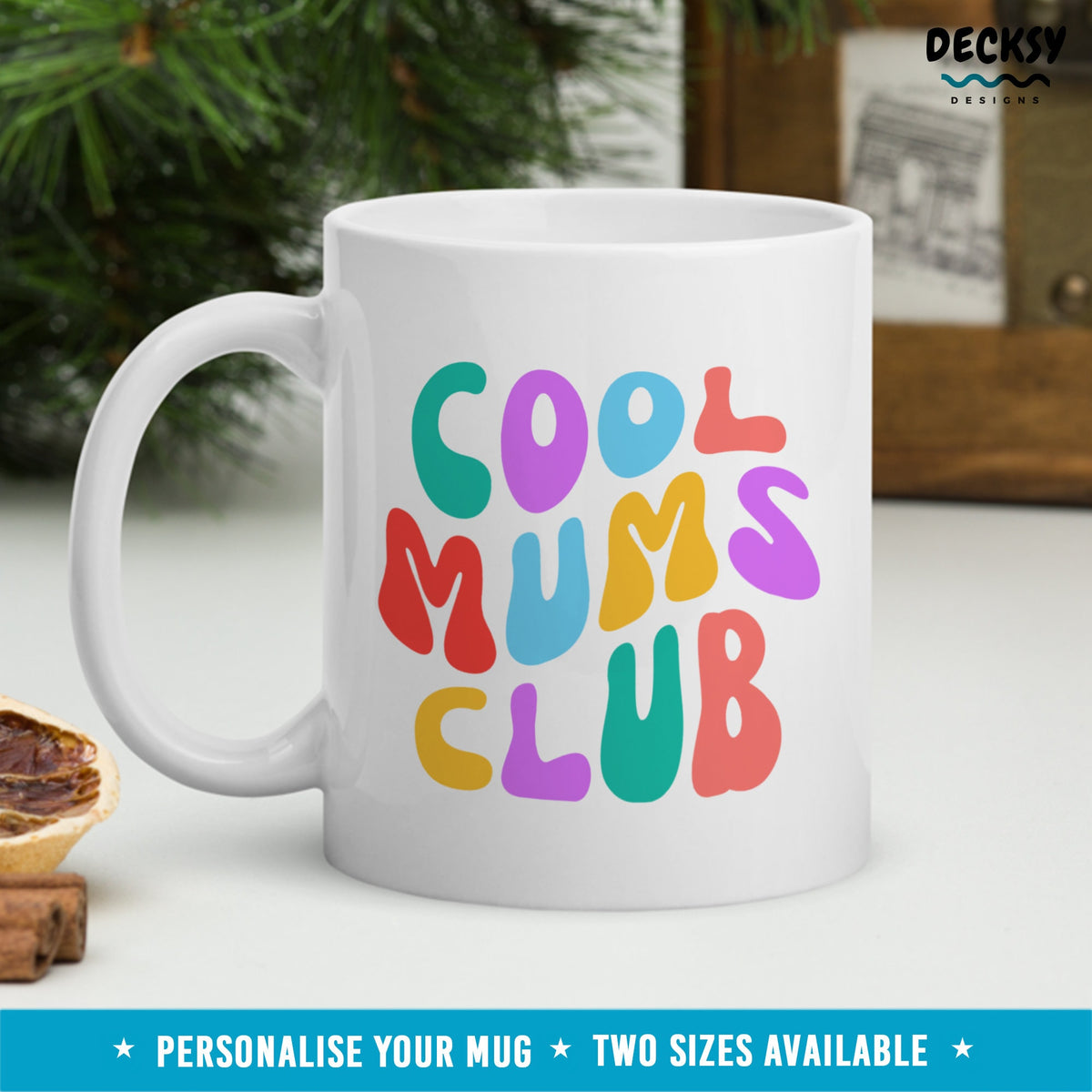 Cute Mom Mug, Cool Mums Club Mama Birthday Gift, Mothers Day Mug, Baby Shower Gift For Best Friend, Mummy To Be Gift For Wife, Step Mom Cup Mugs by DecksyDesigns