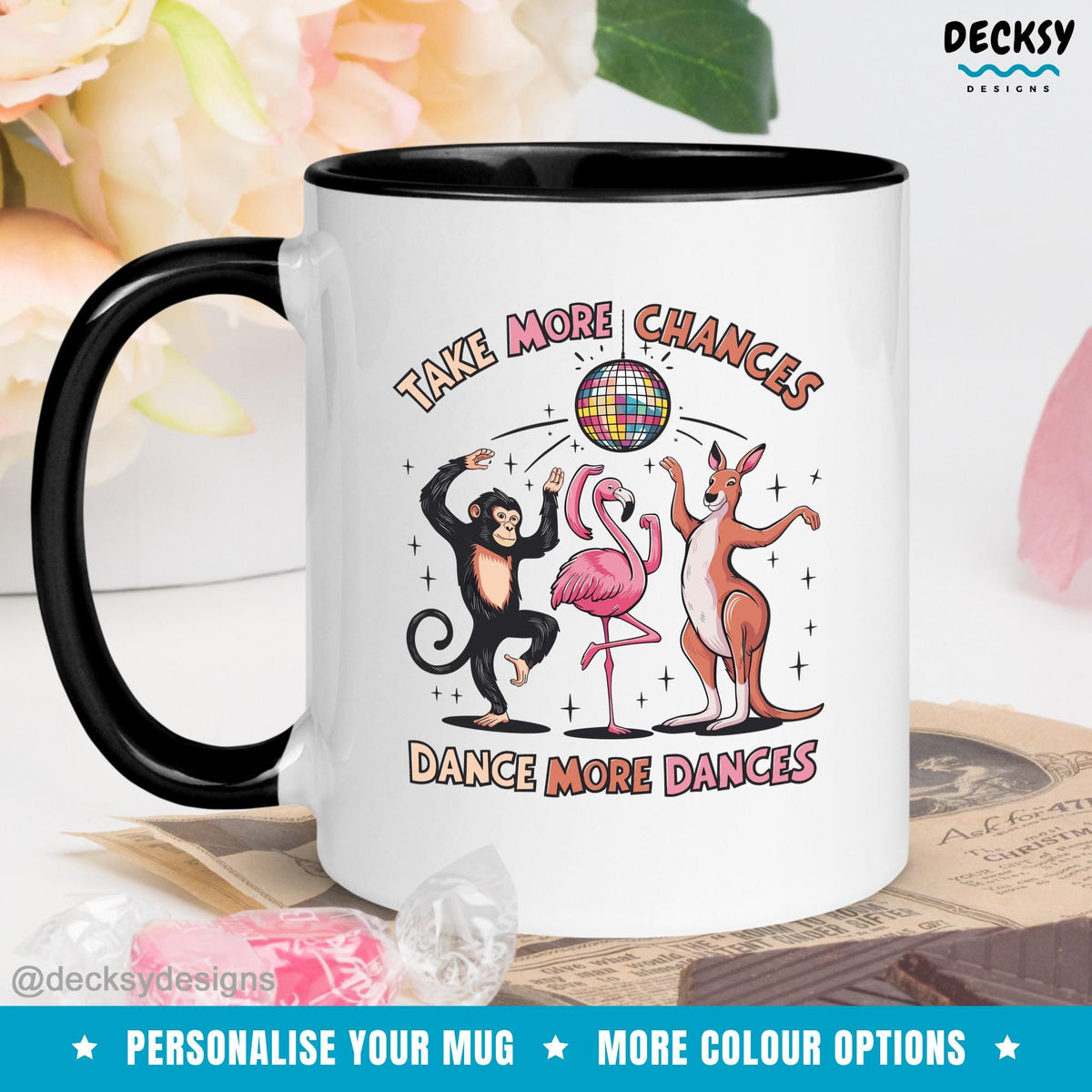 Self Love Mug, Dance Teacher Mug, Dance Coffee Mugs, Dance Lover Gift, Dance Instructor Mug, Gift For Dance Coach, Positivity Quote Mug Mugs by DecksyDesigns
