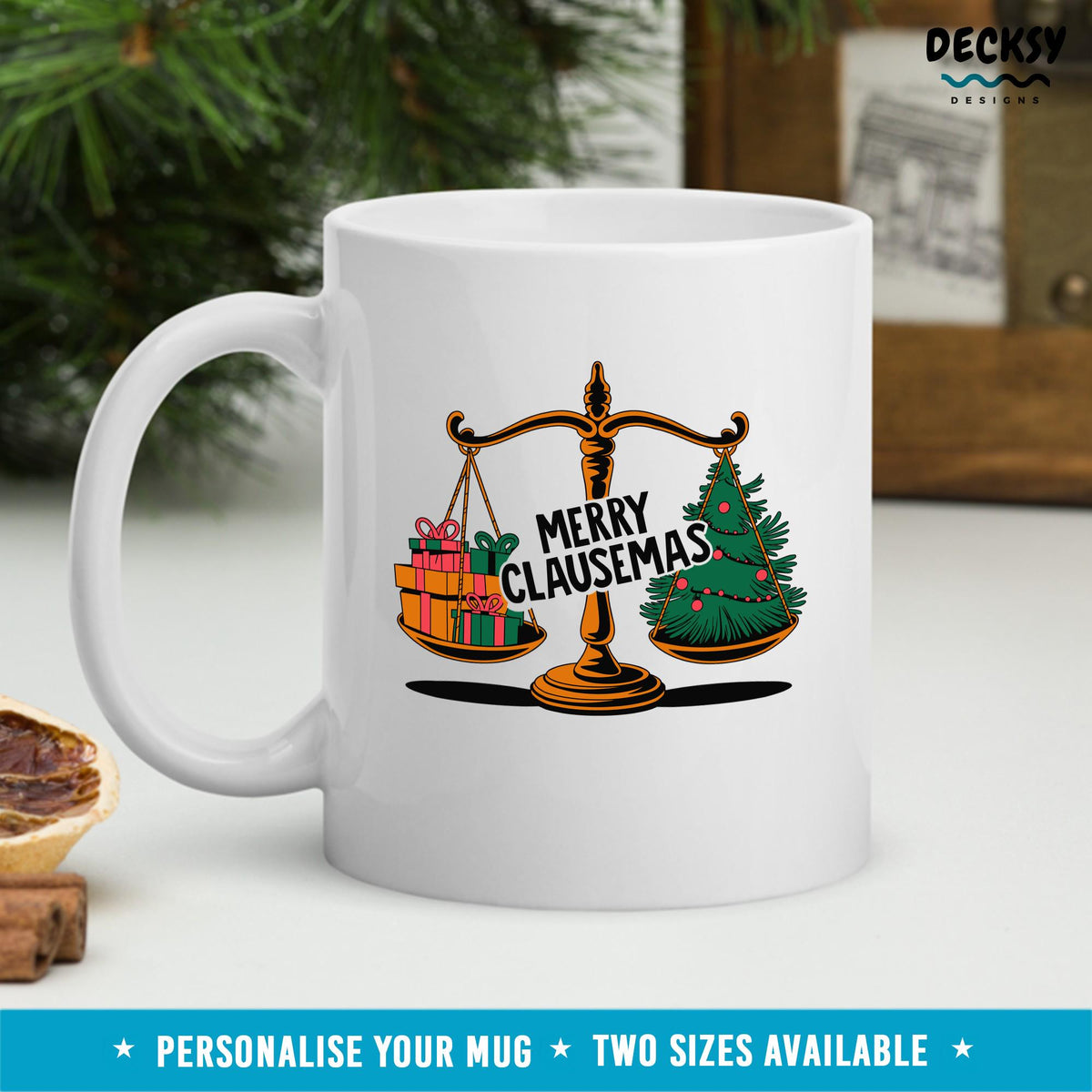 Lawyer Christmas Mug, Lawyer Gift Idea, Law Student Gift, Judge Xmas Gift, Funny Attorney Coffee Mug, Lawyer Graduation, Future Lawyer Gift Mugs by DecksyDesigns