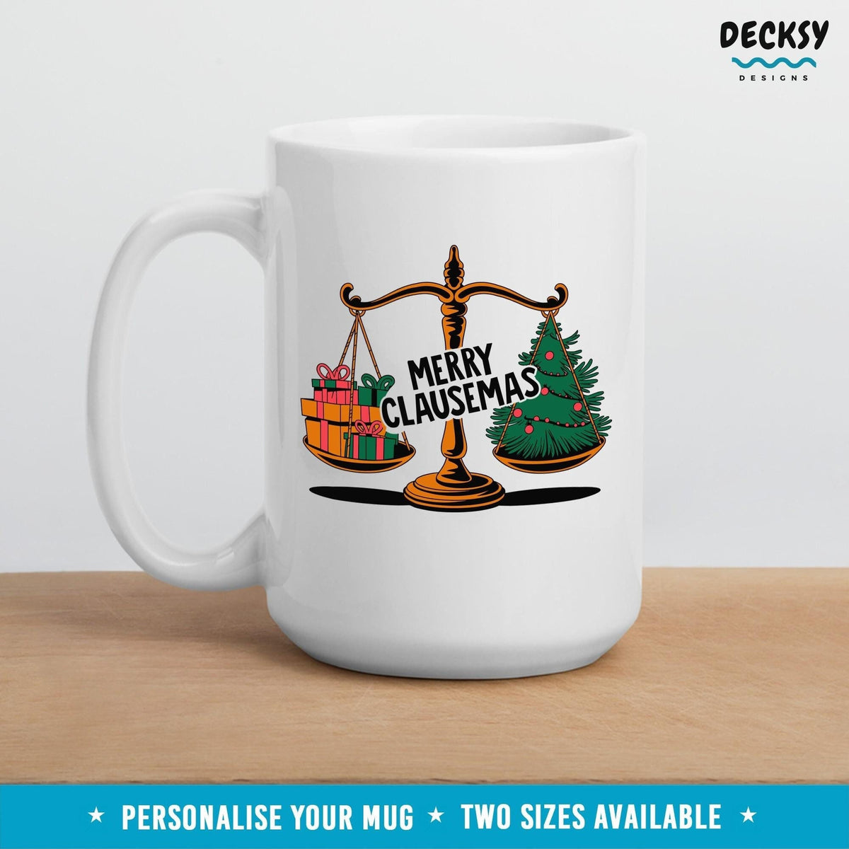 Lawyer Christmas Mug, Lawyer Gift Idea, Law Student Gift, Judge Xmas Gift, Funny Attorney Coffee Mug, Lawyer Graduation, Future Lawyer Gift Mugs by DecksyDesigns