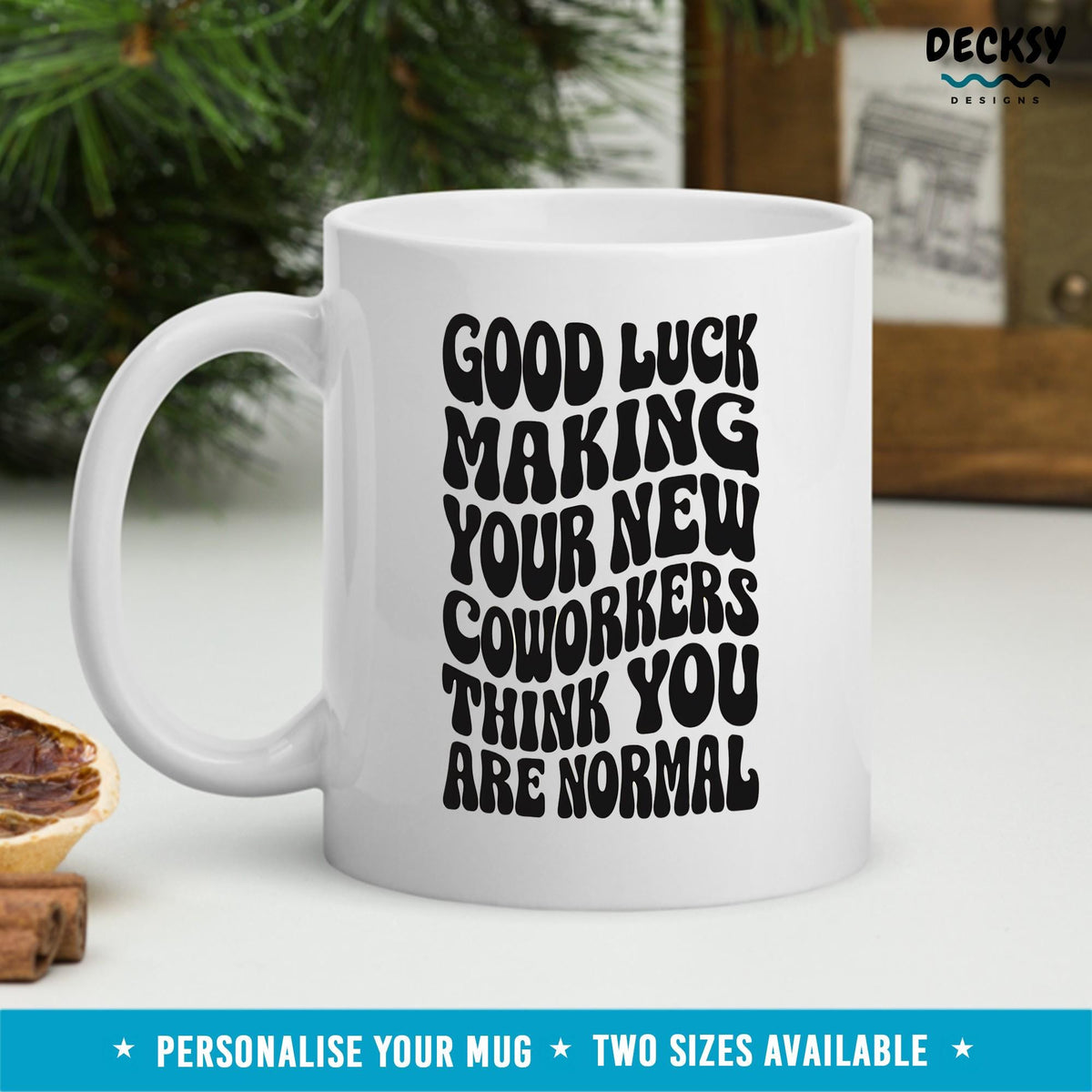 Coworker Leaving Mug, New Job Gift, Funny Workmate Gift, Retirement Gift, Funny Farewell Gift, Going Away Party, Work Bestie Mug Mugs by DecksyDesigns