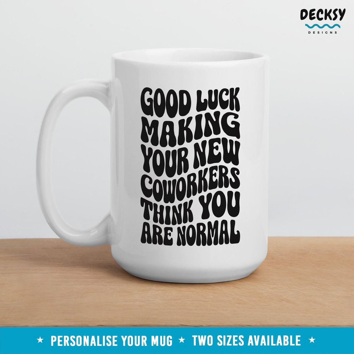 Coworker Leaving Mug, New Job Gift, Funny Workmate Gift, Retirement Gift, Funny Farewell Gift, Going Away Party, Work Bestie Mug Mugs by DecksyDesigns