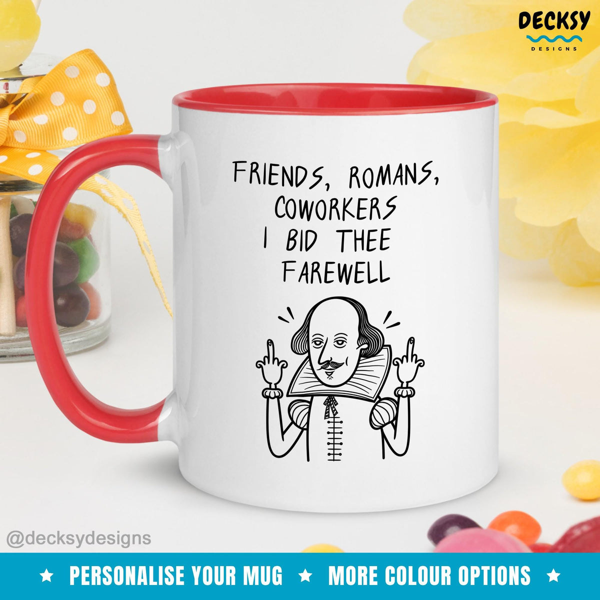 Coworker Leaving Mug, Colleague arewell Funny, Work Friend Staff Leaving Gift, Personalized Office Farewell Gift, Custom Retirement Gift Mugs by DecksyDesigns