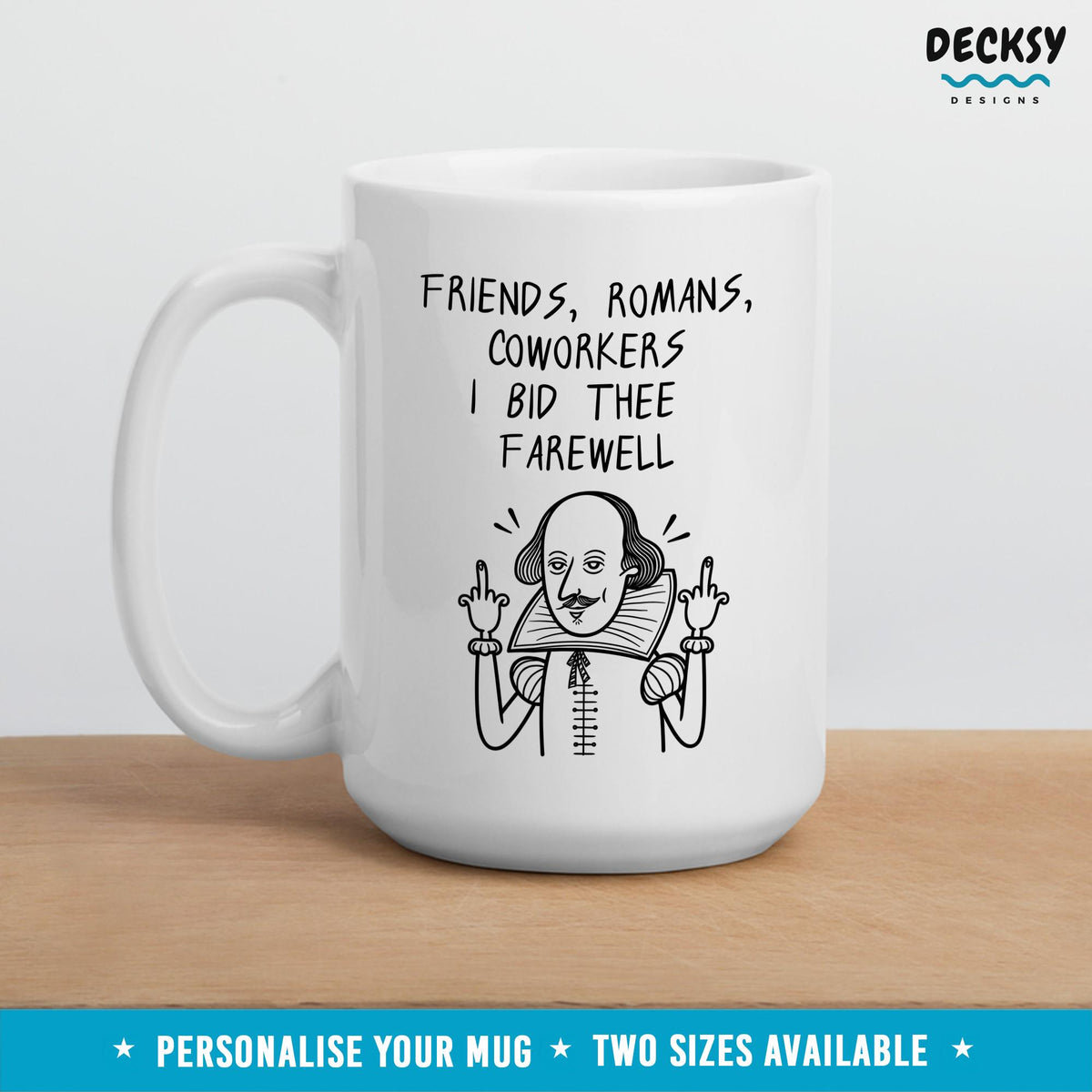 Coworker Leaving Mug, Colleague arewell Funny, Work Friend Staff Leaving Gift, Personalized Office Farewell Gift, Custom Retirement Gift Mugs by DecksyDesigns
