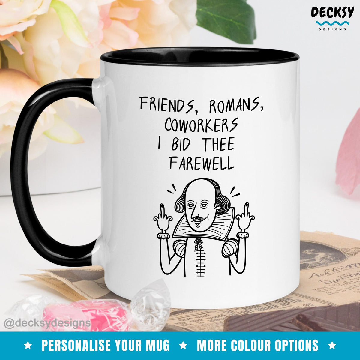 Coworker Leaving Mug, Colleague arewell Funny, Work Friend Staff Leaving Gift, Personalized Office Farewell Gift, Custom Retirement Gift Mugs by DecksyDesigns