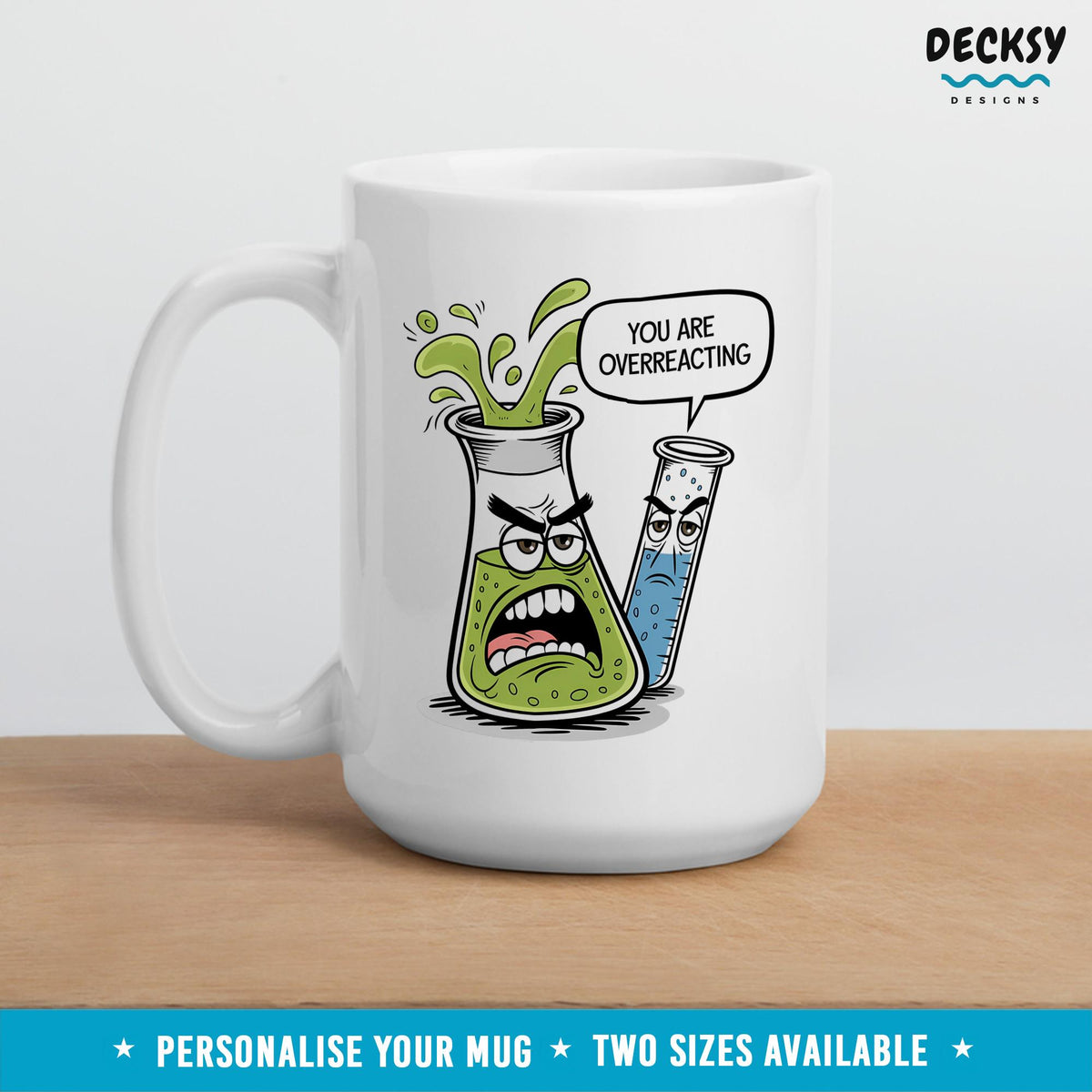 Funny Chemistry Coffee Mug, Chemistry Teacher, Custom Science Mug, Chemistry Lab Mug, Gift For Scientist, Science Teacher Gift, Student Mug Mugs by DecksyDesigns