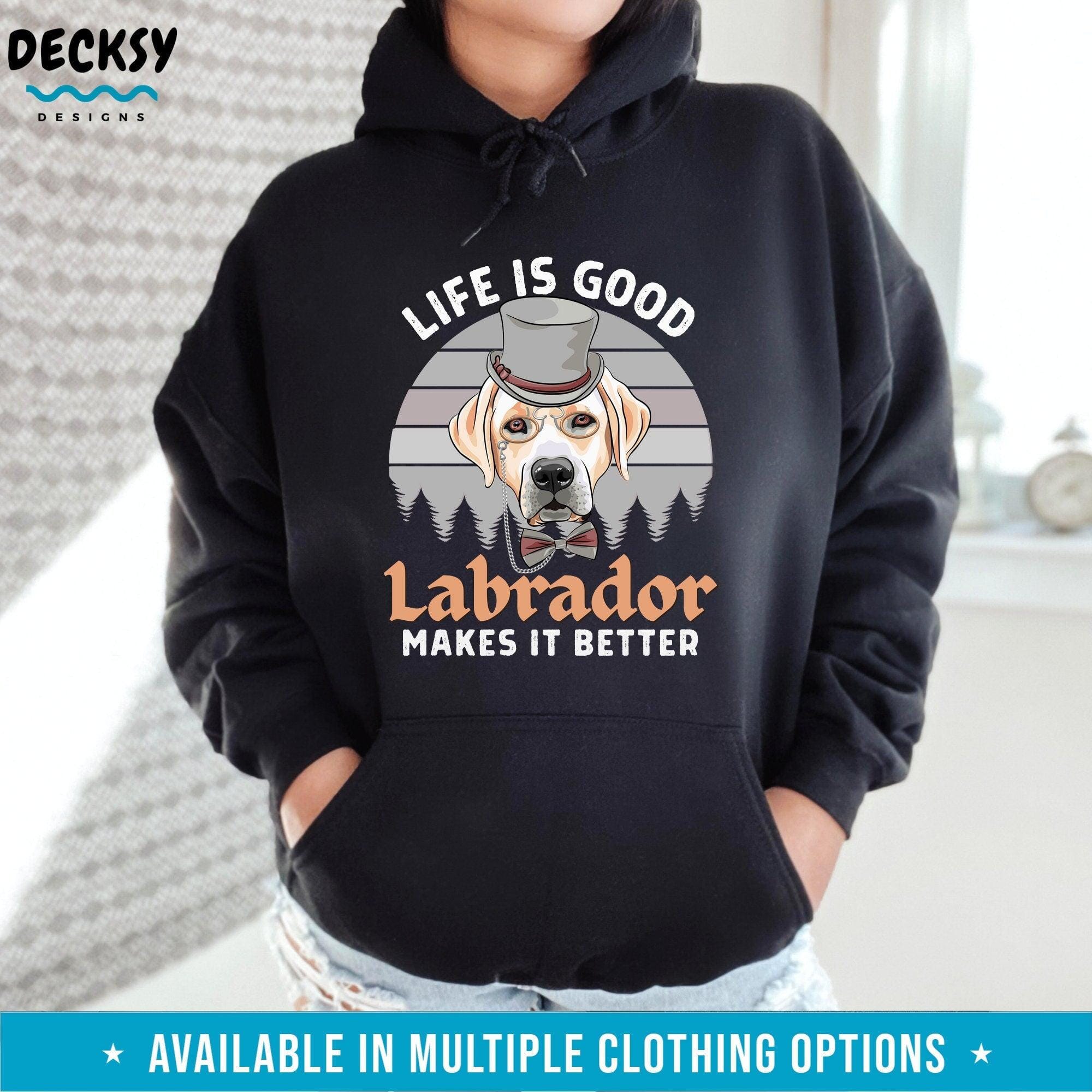 Labrador Shirt, Dog Lover Gift-Clothing:Gender-Neutral Adult Clothing:Tops & Tees:T-shirts:Graphic Tees-DecksyDesigns