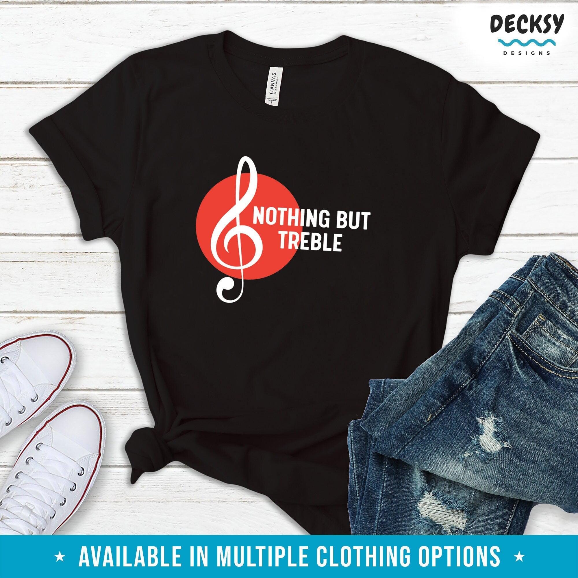 Musician Sweatshirt, School Music Teacher Gift-Clothing:Gender-Neutral Adult Clothing:Tops & Tees:T-shirts:Graphic Tees-DecksyDesigns