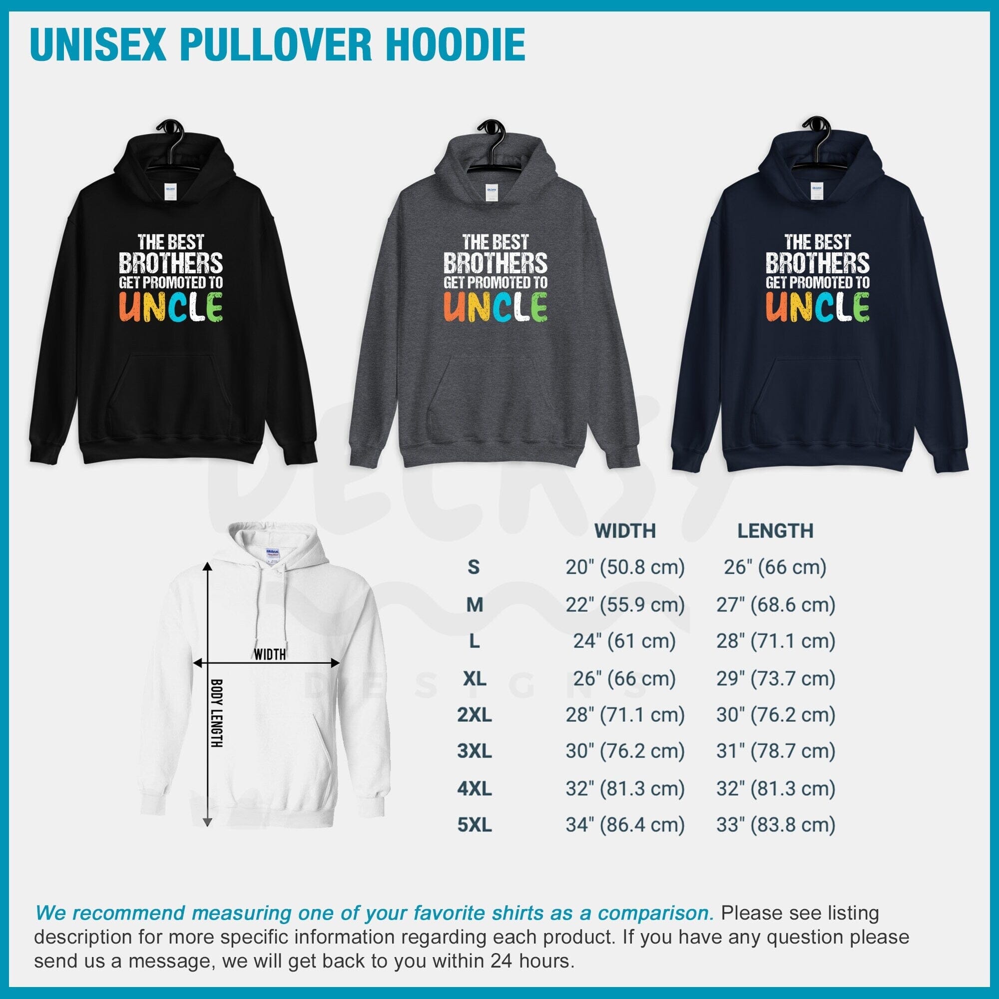 New Uncle Tshirt, Promoted To Uncle Gift-Clothing:Gender-Neutral Adult Clothing:Tops & Tees:T-shirts:Graphic Tees-DecksyDesigns