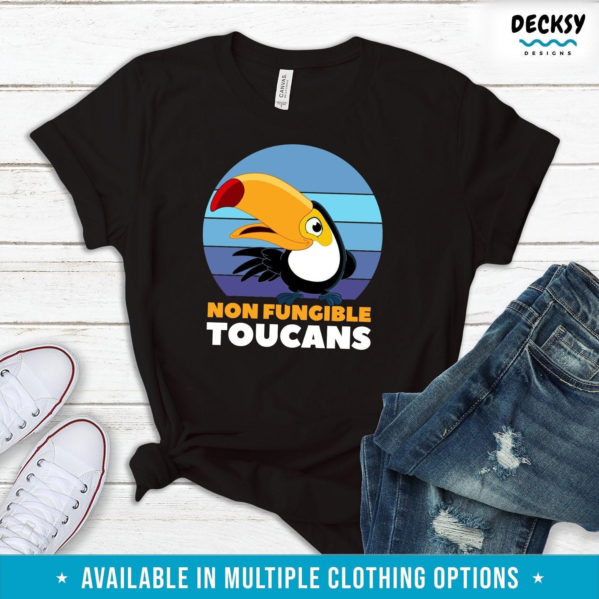 Non Fungible Token Shirt, Crypto Gift-Clothing:Gender-Neutral Adult Clothing:Tops & Tees:T-shirts:Graphic Tees-DecksyDesigns