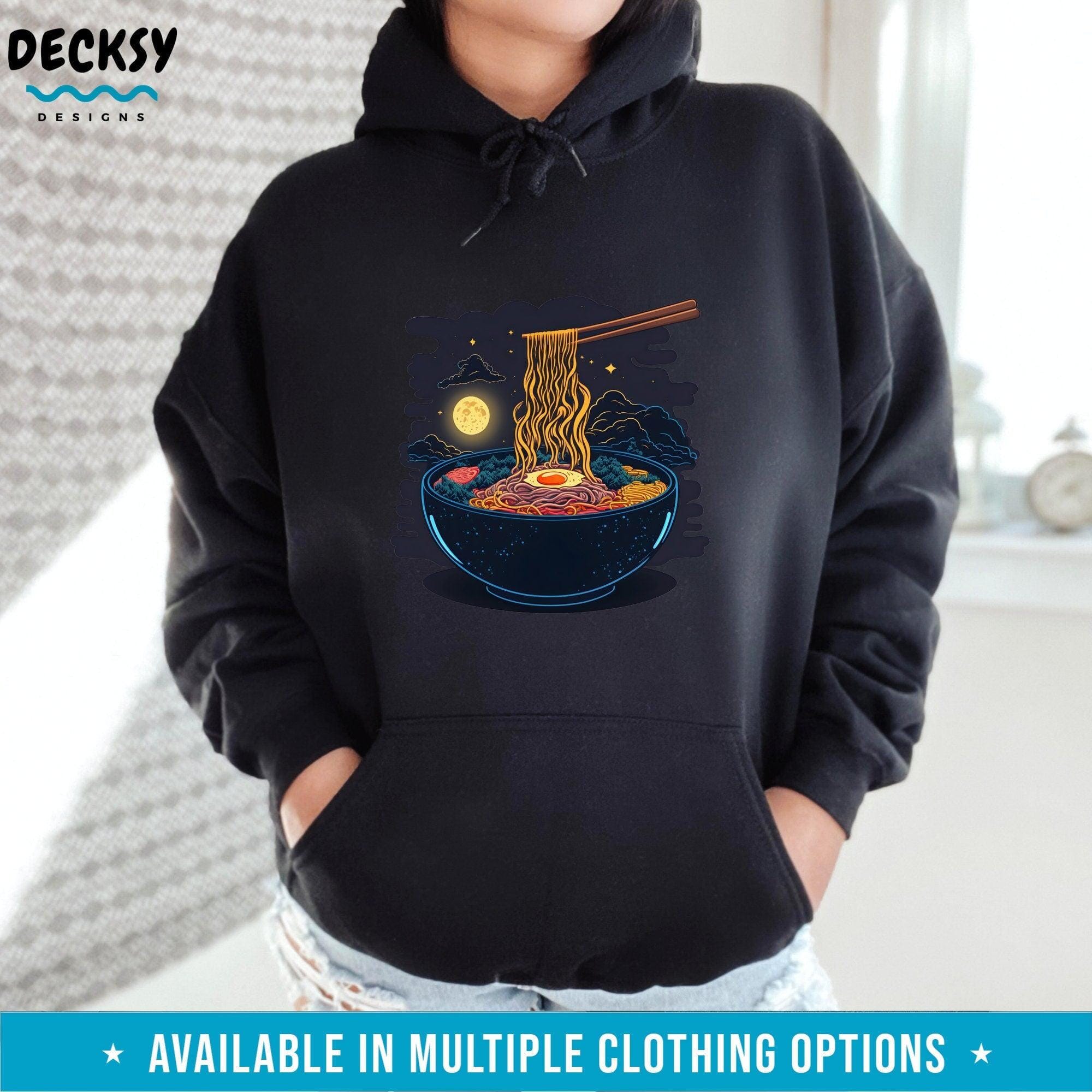 Noodle Lover Shirt, Funny Food Gift-Clothing:Gender-Neutral Adult Clothing:Tops & Tees:T-shirts:Graphic Tees-DecksyDesigns