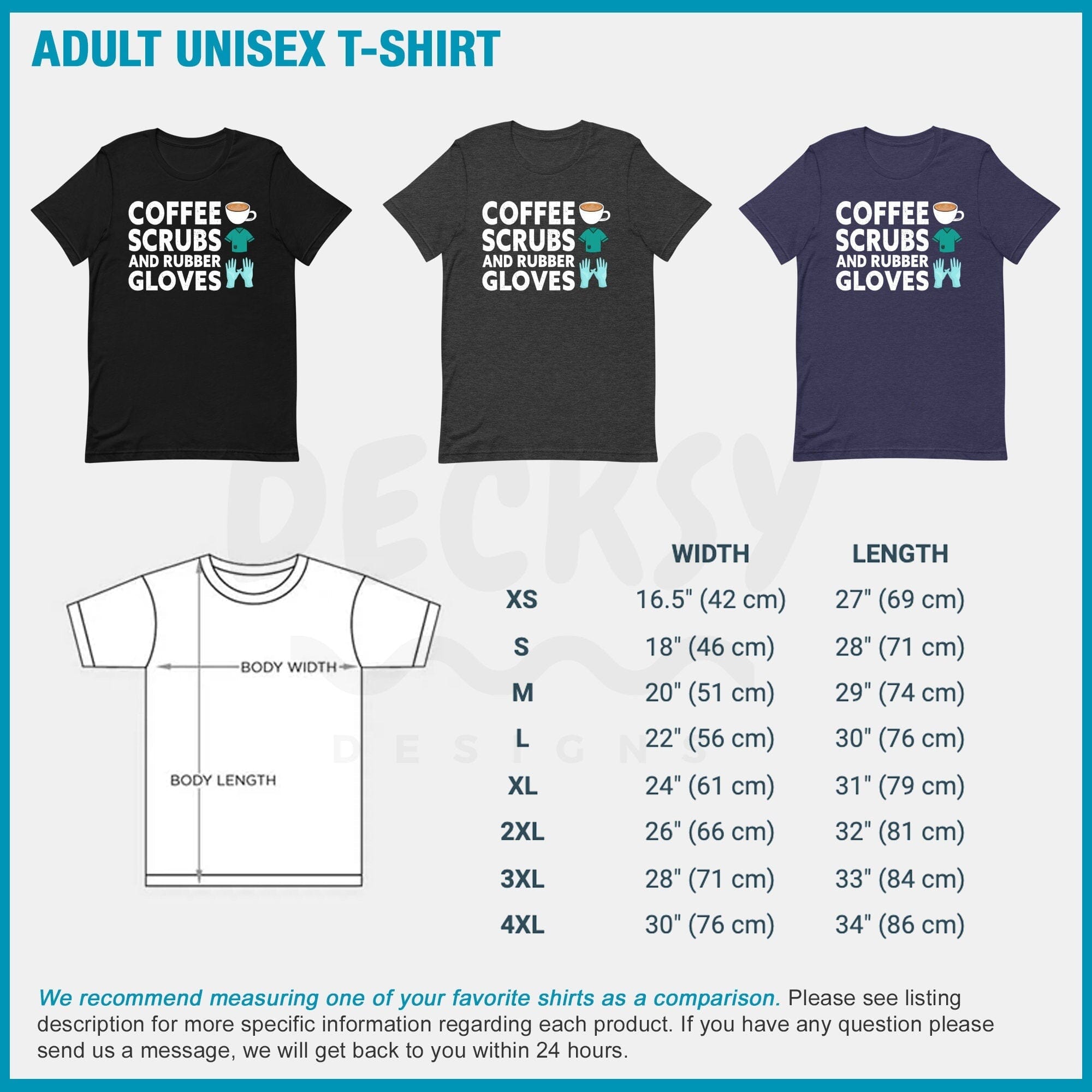 Nurse Shirt, Gift For Nurse-Clothing:Gender-Neutral Adult Clothing:Tops & Tees:T-shirts:Graphic Tees-DecksyDesigns