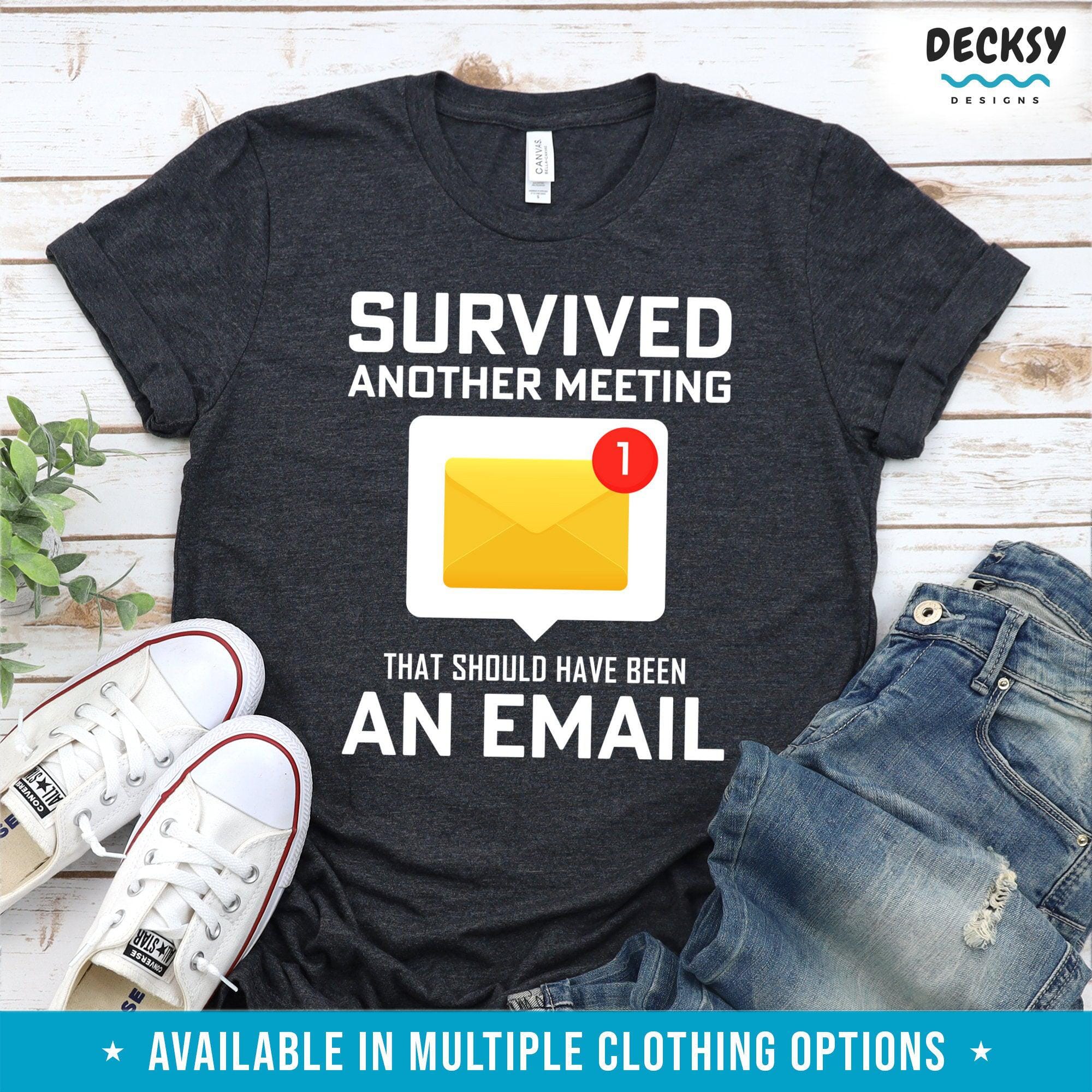 Office T Shirt, Funny Coworker Gift-Clothing:Gender-Neutral Adult Clothing:Tops & Tees:T-shirts:Graphic Tees-DecksyDesigns