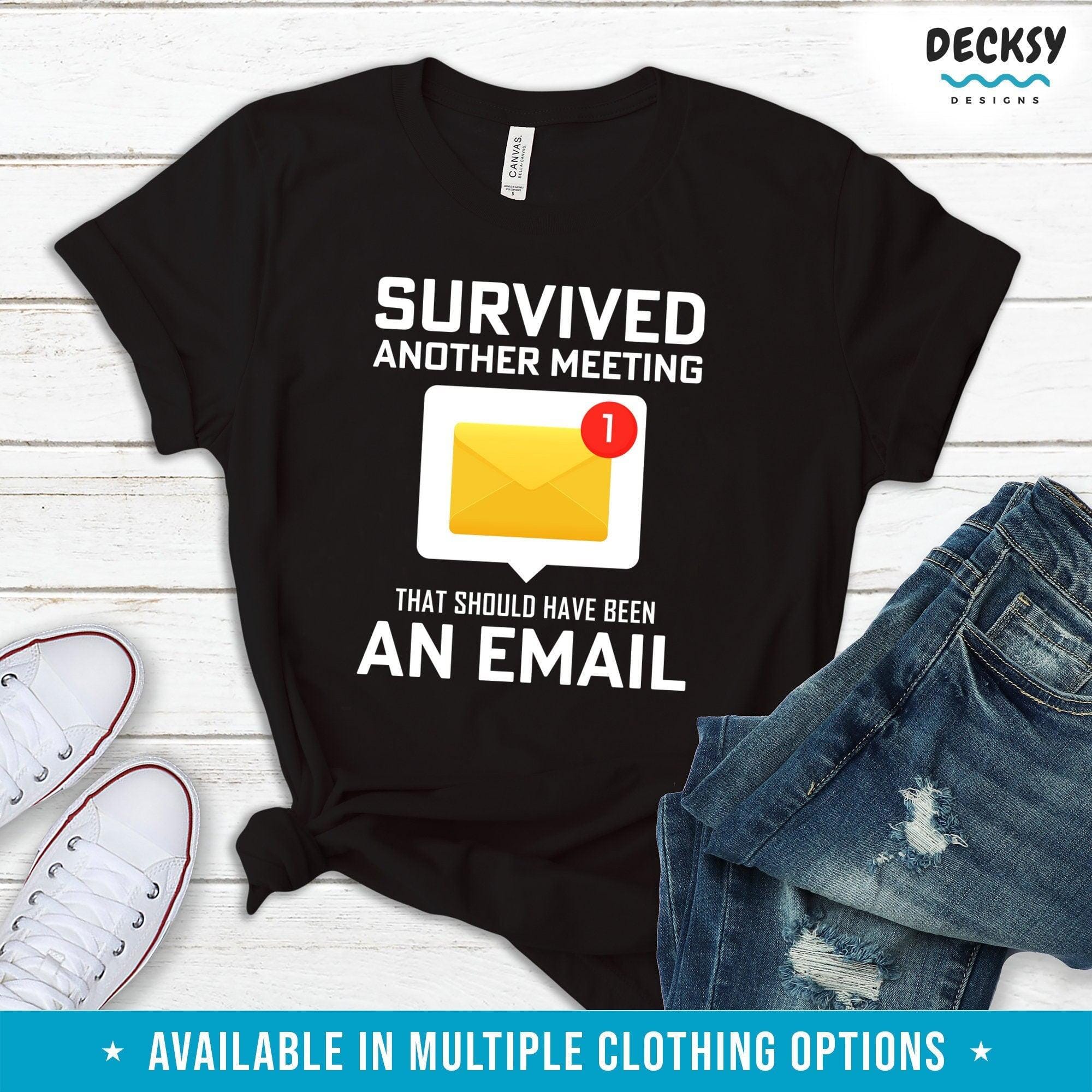 Office T Shirt, Funny Coworker Gift-Clothing:Gender-Neutral Adult Clothing:Tops & Tees:T-shirts:Graphic Tees-DecksyDesigns