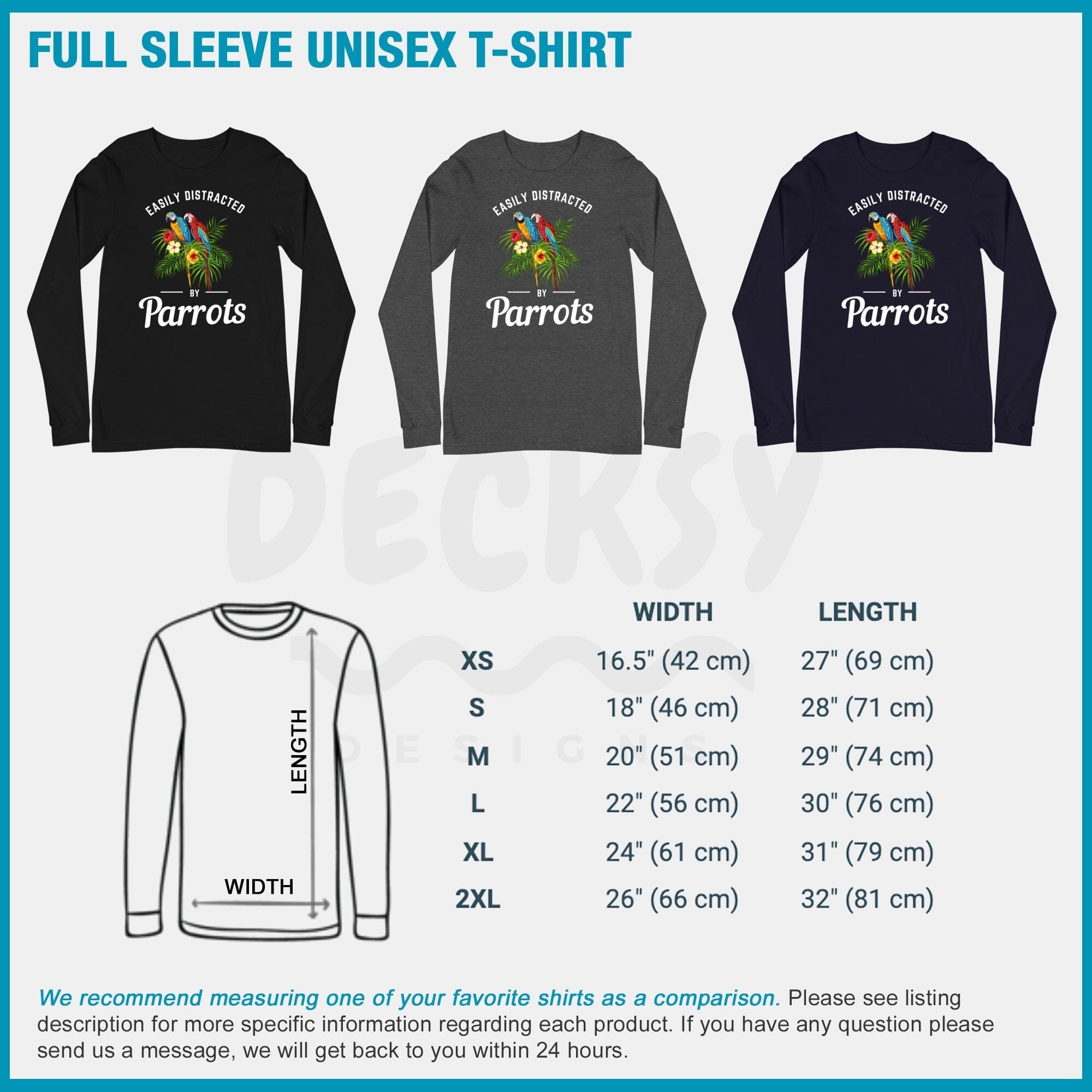 Parrot Lover Shirt, Bird Gift-Clothing:Gender-Neutral Adult Clothing:Tops & Tees:T-shirts:Graphic Tees-DecksyDesigns