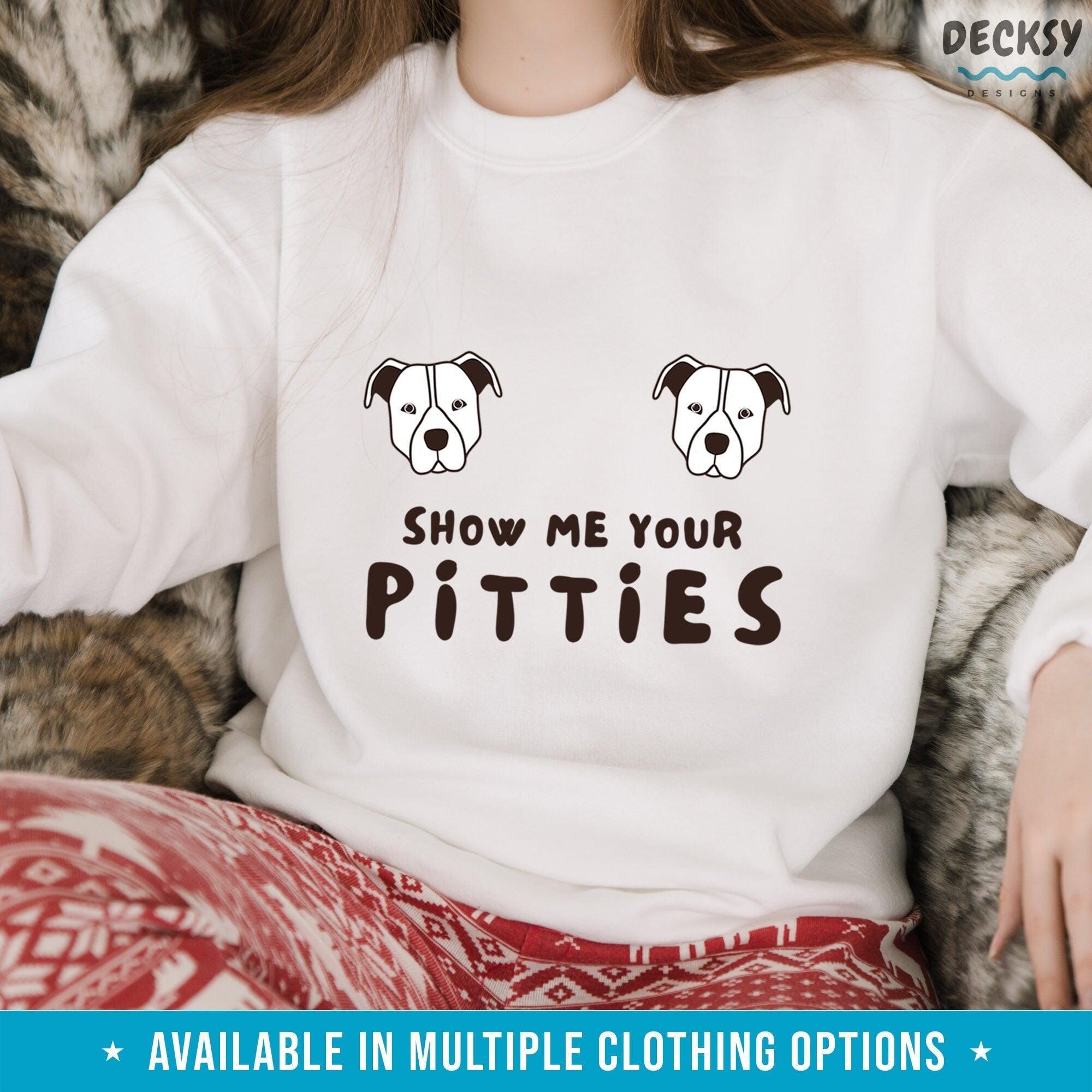 Pitbull Shirt, Dog Lover Gift-Clothing:Gender-Neutral Adult Clothing:Tops & Tees:T-shirts:Graphic Tees-DecksyDesigns