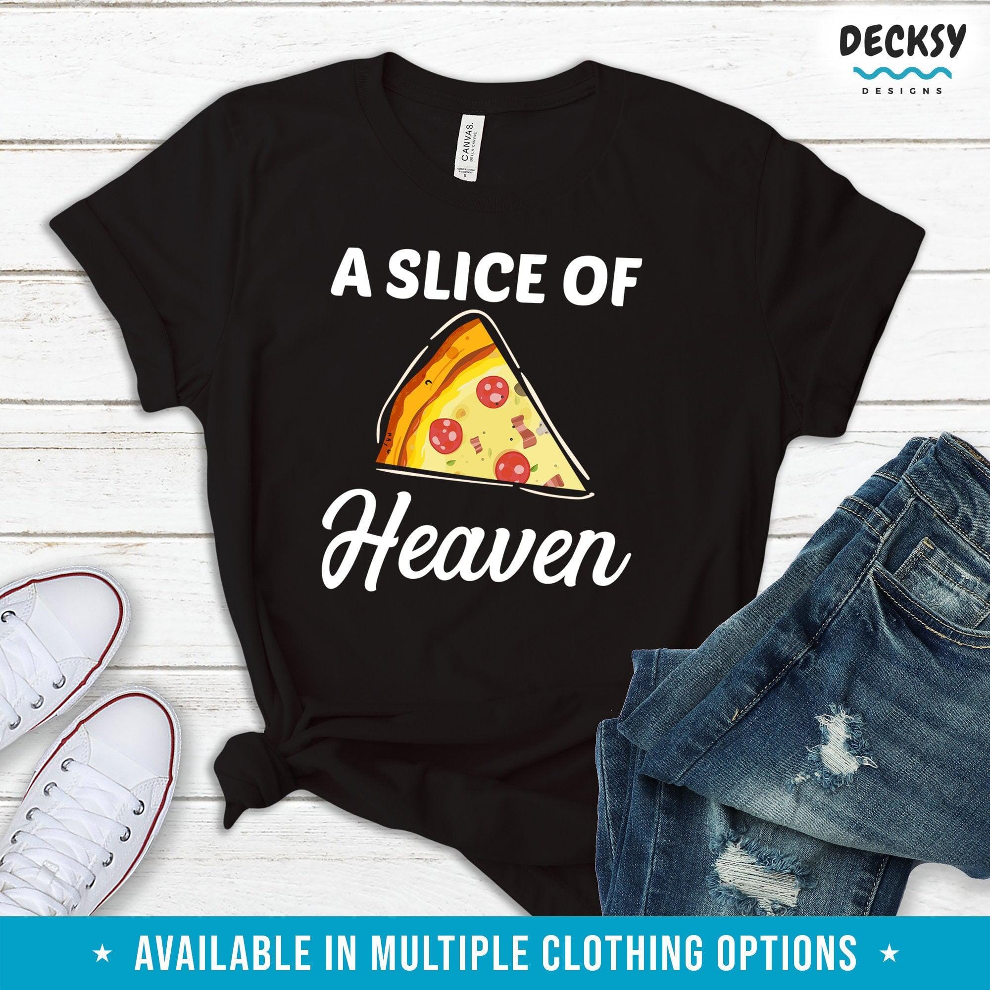 Pizza Lover T-shirt, Pizza Birthday Gift-Clothing:Gender-Neutral Adult Clothing:Tops & Tees:T-shirts:Graphic Tees-DecksyDesigns