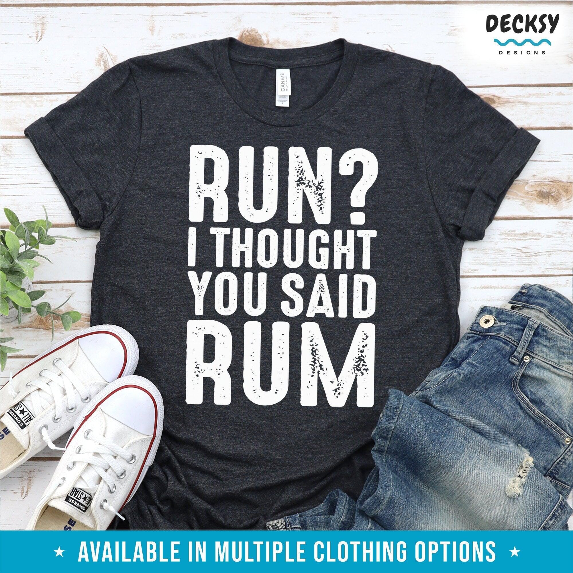 Running Shirt, Workout Gift-Clothing:Gender-Neutral Adult Clothing:Tops & Tees:T-shirts:Graphic Tees-DecksyDesigns