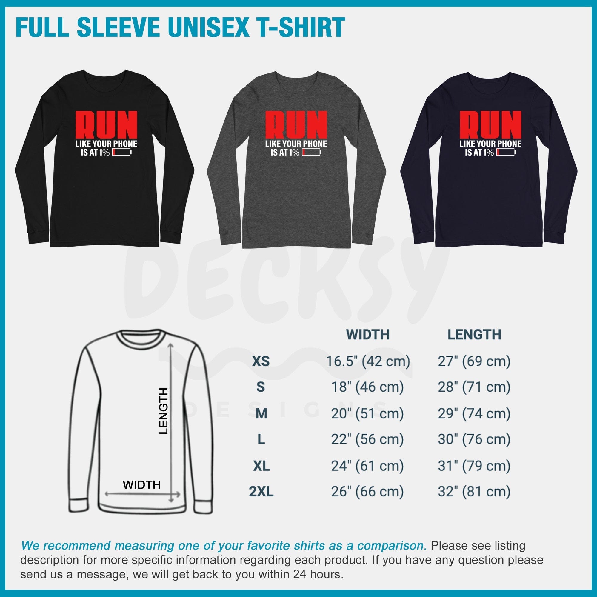 Running Shirt, Workout Motivation Gift-Clothing:Gender-Neutral Adult Clothing:Tops & Tees:T-shirts:Graphic Tees-DecksyDesigns