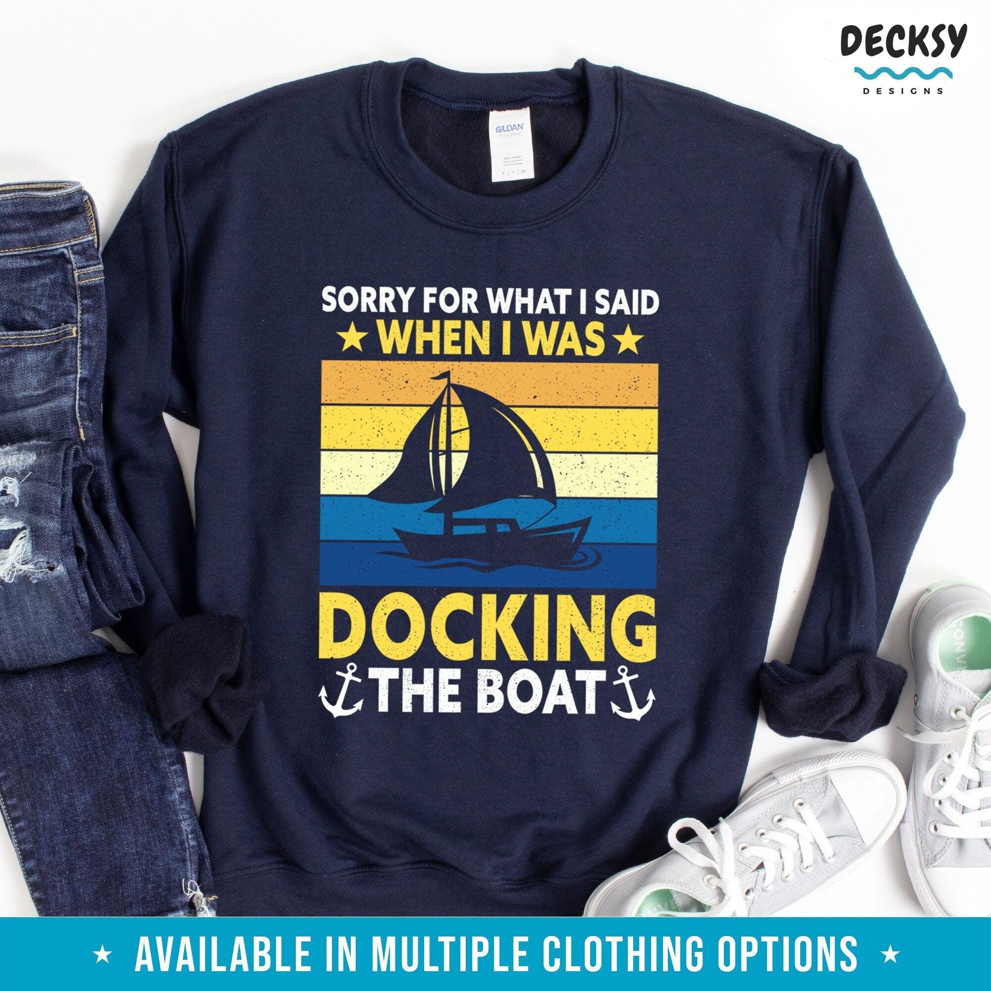 Sailing Shirt, Boater Sailor Gifts-Clothing:Gender-Neutral Adult Clothing:Tops & Tees:T-shirts:Graphic Tees-DecksyDesigns