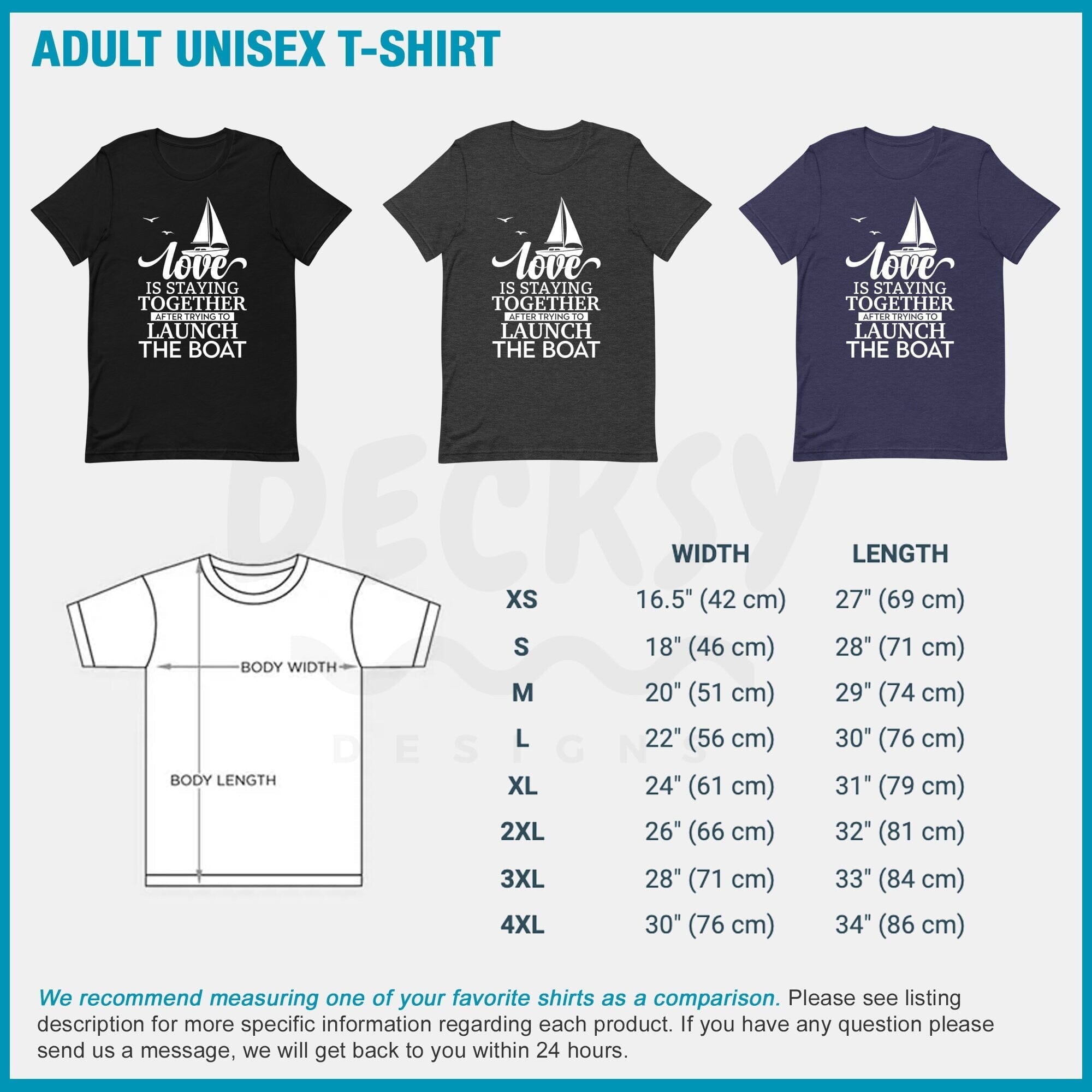 Sailing Tshirt, Boat Lover Gift-Clothing:Gender-Neutral Adult Clothing:Tops & Tees:T-shirts:Graphic Tees-DecksyDesigns