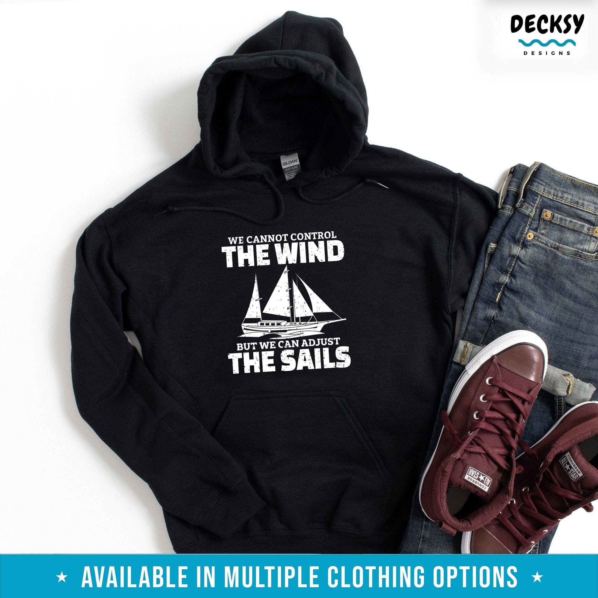 Sailing Tshirt, Sailor Gift-Clothing:Gender-Neutral Adult Clothing:Tops & Tees:T-shirts:Graphic Tees-DecksyDesigns