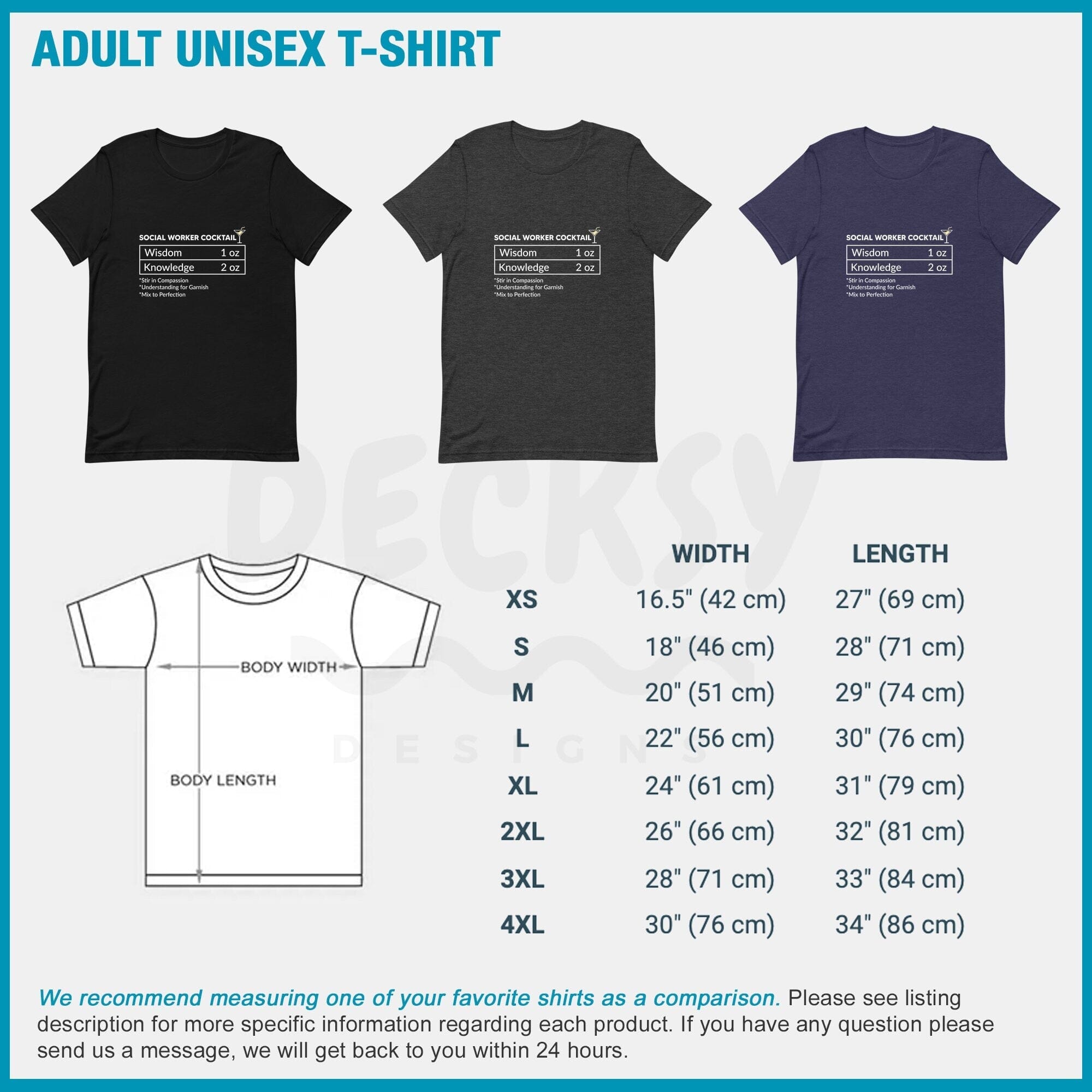 Social Worker Shirt, Social Work Gift-Clothing:Gender-Neutral Adult Clothing:Tops & Tees:T-shirts:Graphic Tees-DecksyDesigns