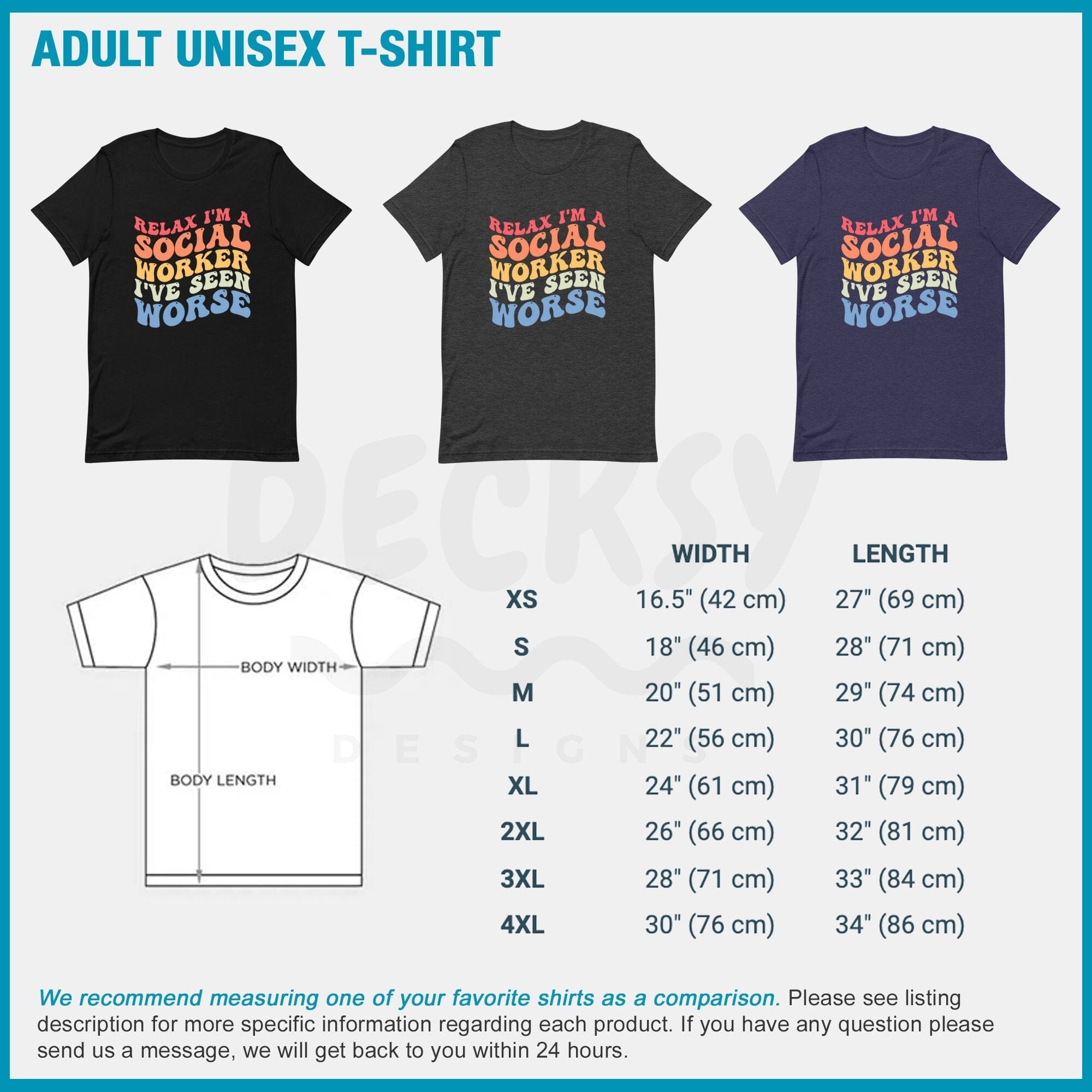 Social Worker Tshirt, School Social Work Gift-Clothing:Gender-Neutral Adult Clothing:Tops & Tees:T-shirts:Graphic Tees-DecksyDesigns