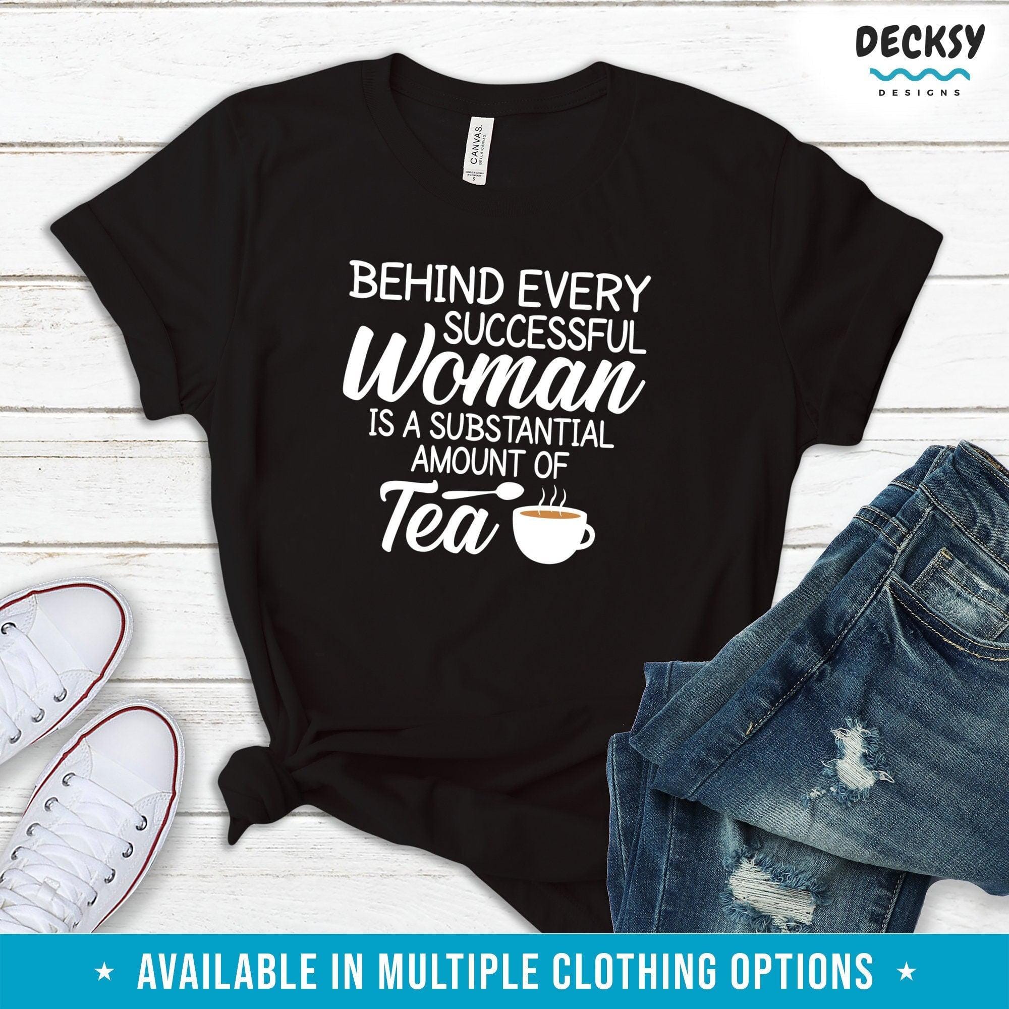 Tea Gifts For Women, Tea Party Gift-Clothing:Gender-Neutral Adult Clothing:Tops & Tees:T-shirts:Graphic Tees-DecksyDesigns